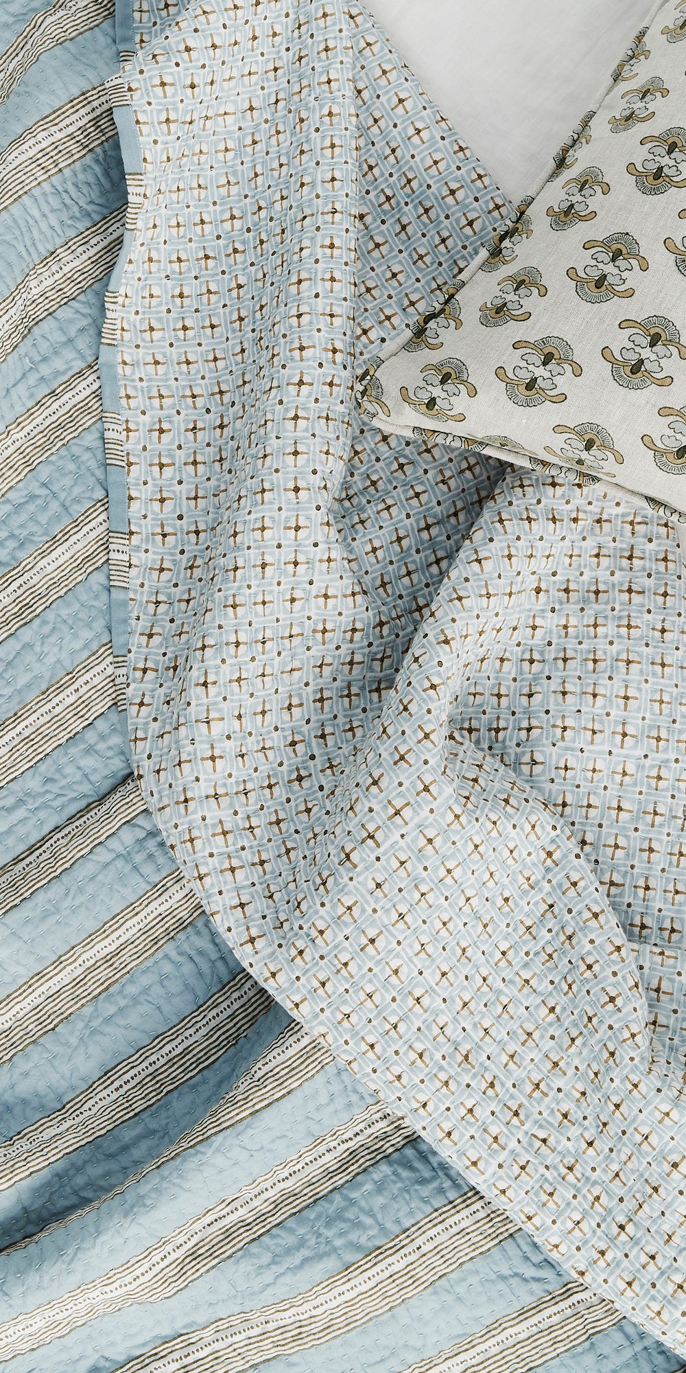 Fiore Khaki Pillowcase in - Cushions - Walter G Australia