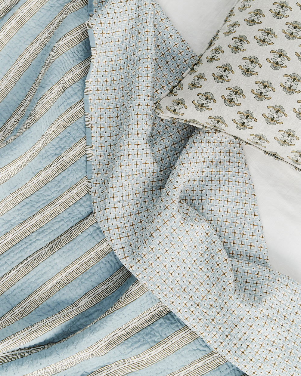 Fiore Khaki Pillowcase in - Cushions - Walter G Australia