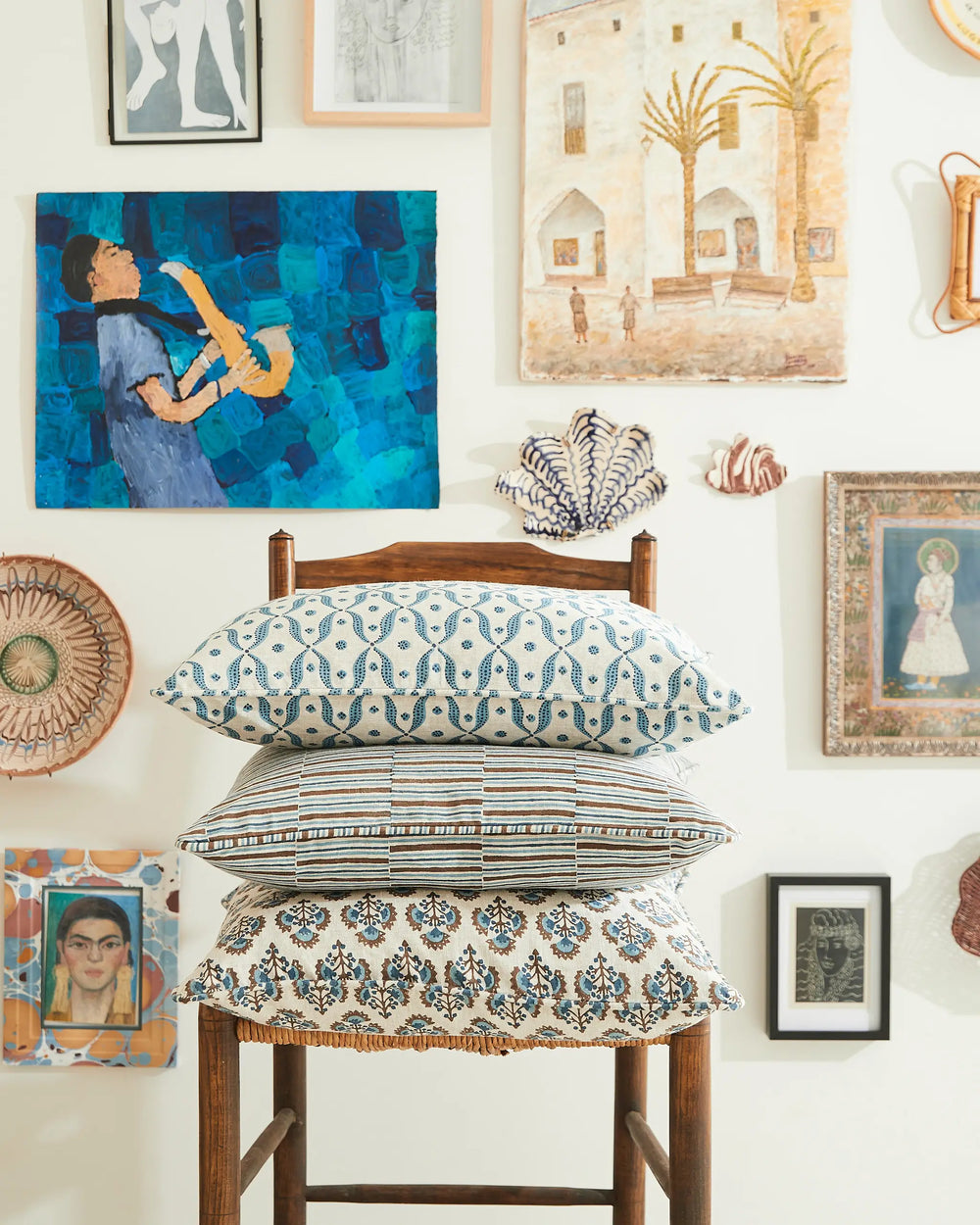 Portofino Cocoa Pillowcase