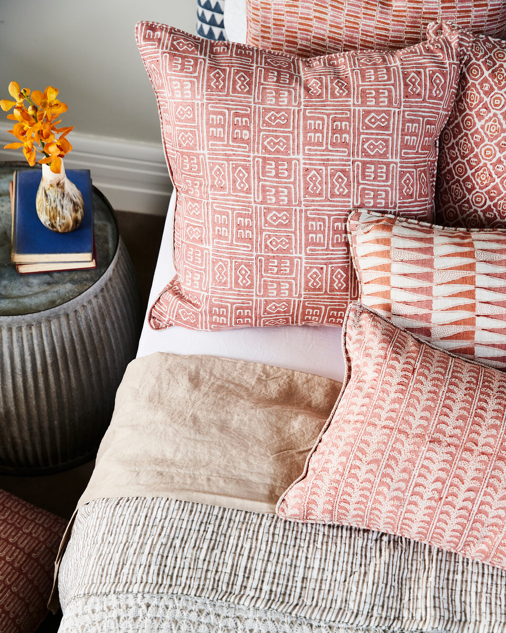 Luxor Guava Rectangle Pillowcase