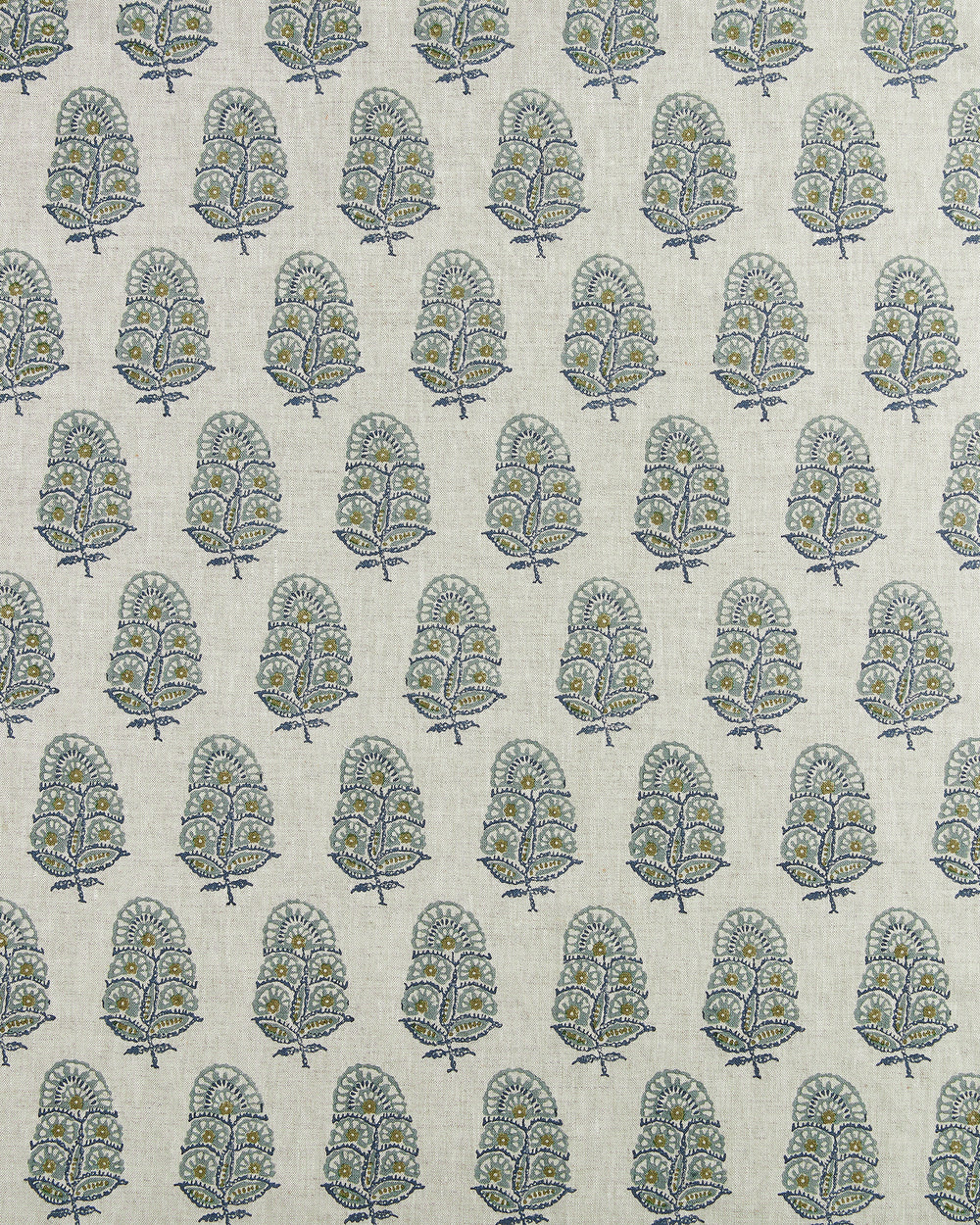 Zardosi Celadon linen