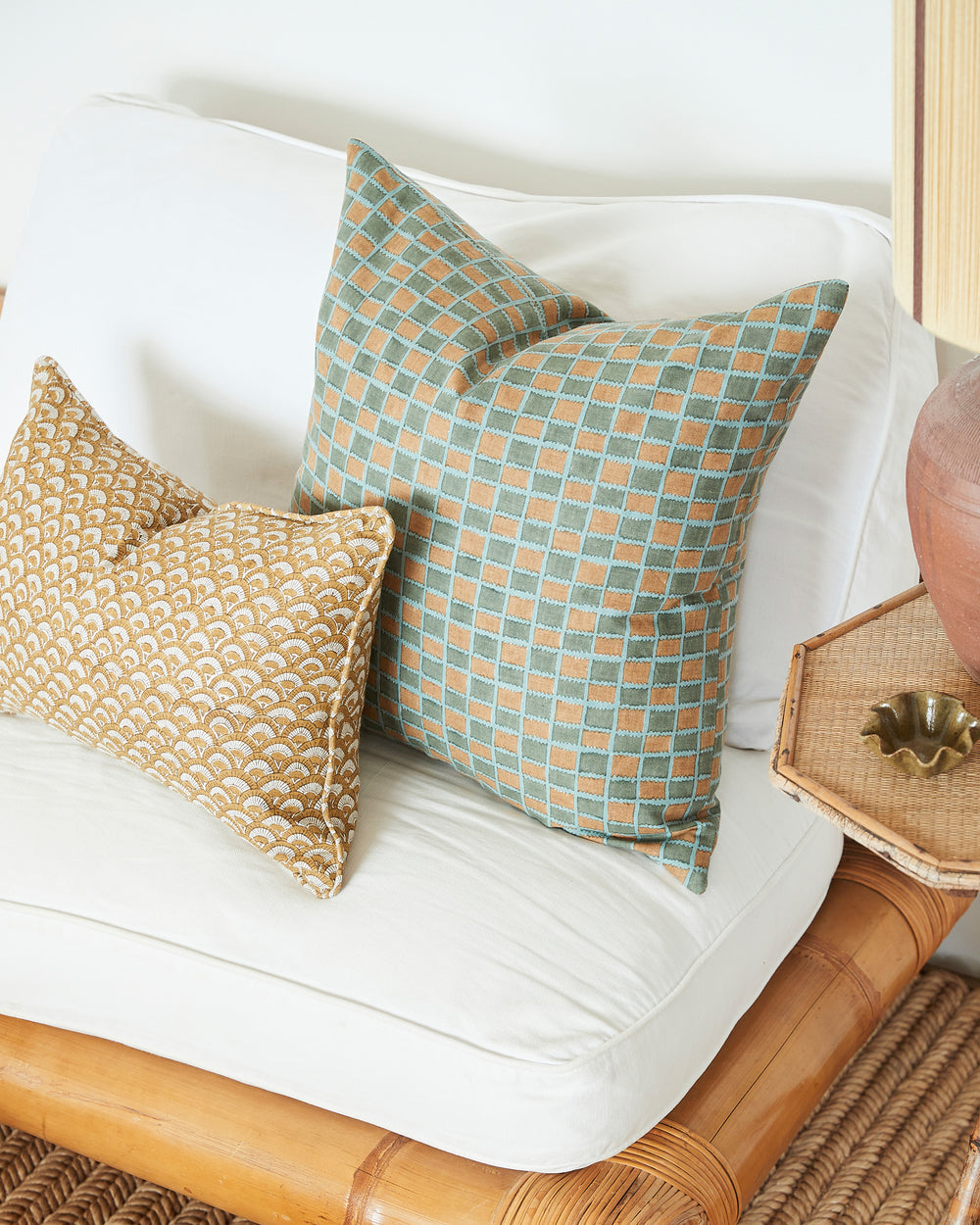 Rinella Saffron Pillowcase in - Cushions - Walter G Australia