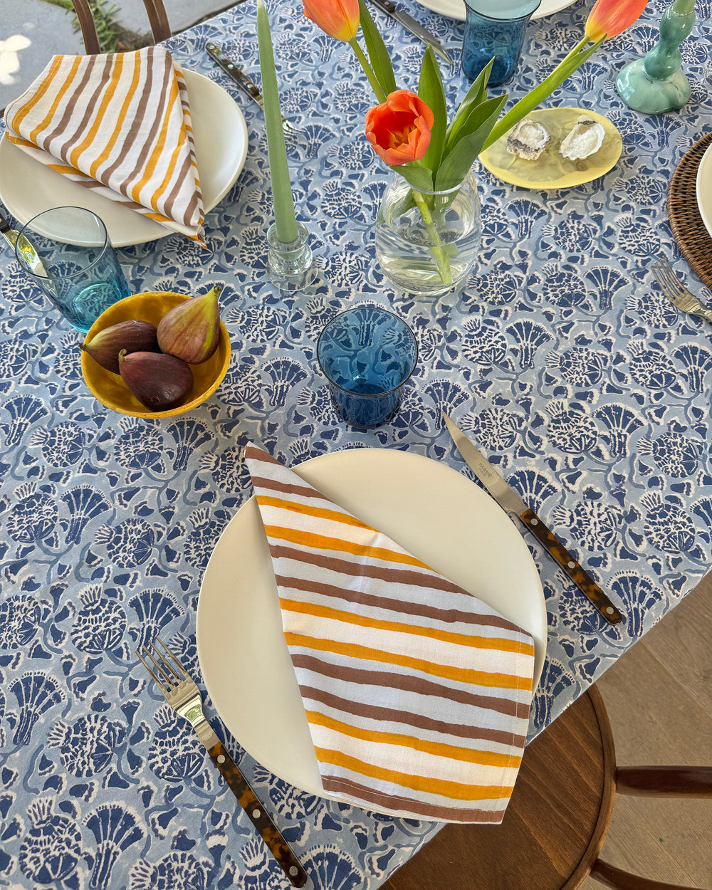 Iznik Azure Tablecloth