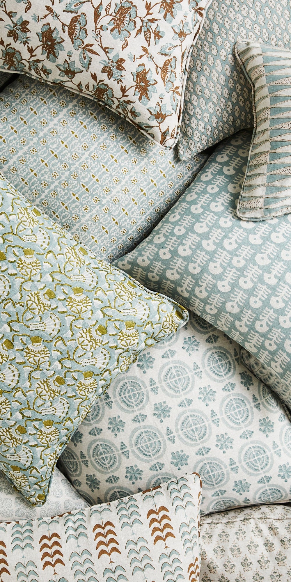 Amulet Celadon Pillowcase in - Cushions - Walter G Australia