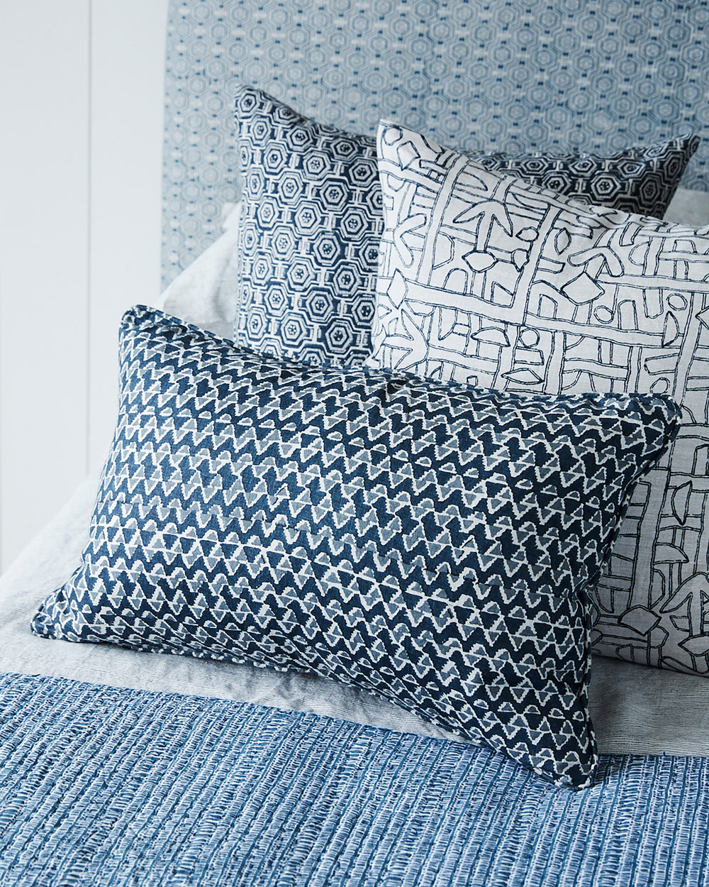 Zaire Indian Teal Pillowcase