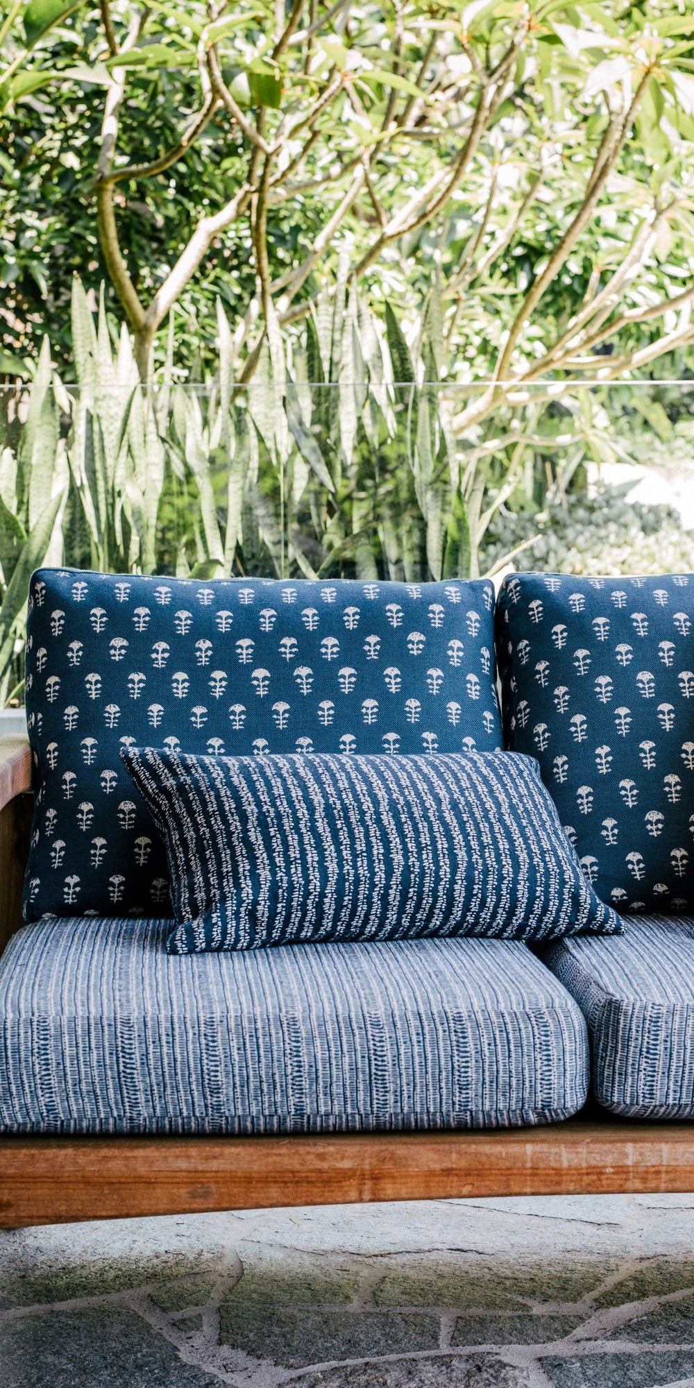 Huts Atlantic Outdoor Pillowcase in - Cushions - Walter G Australia