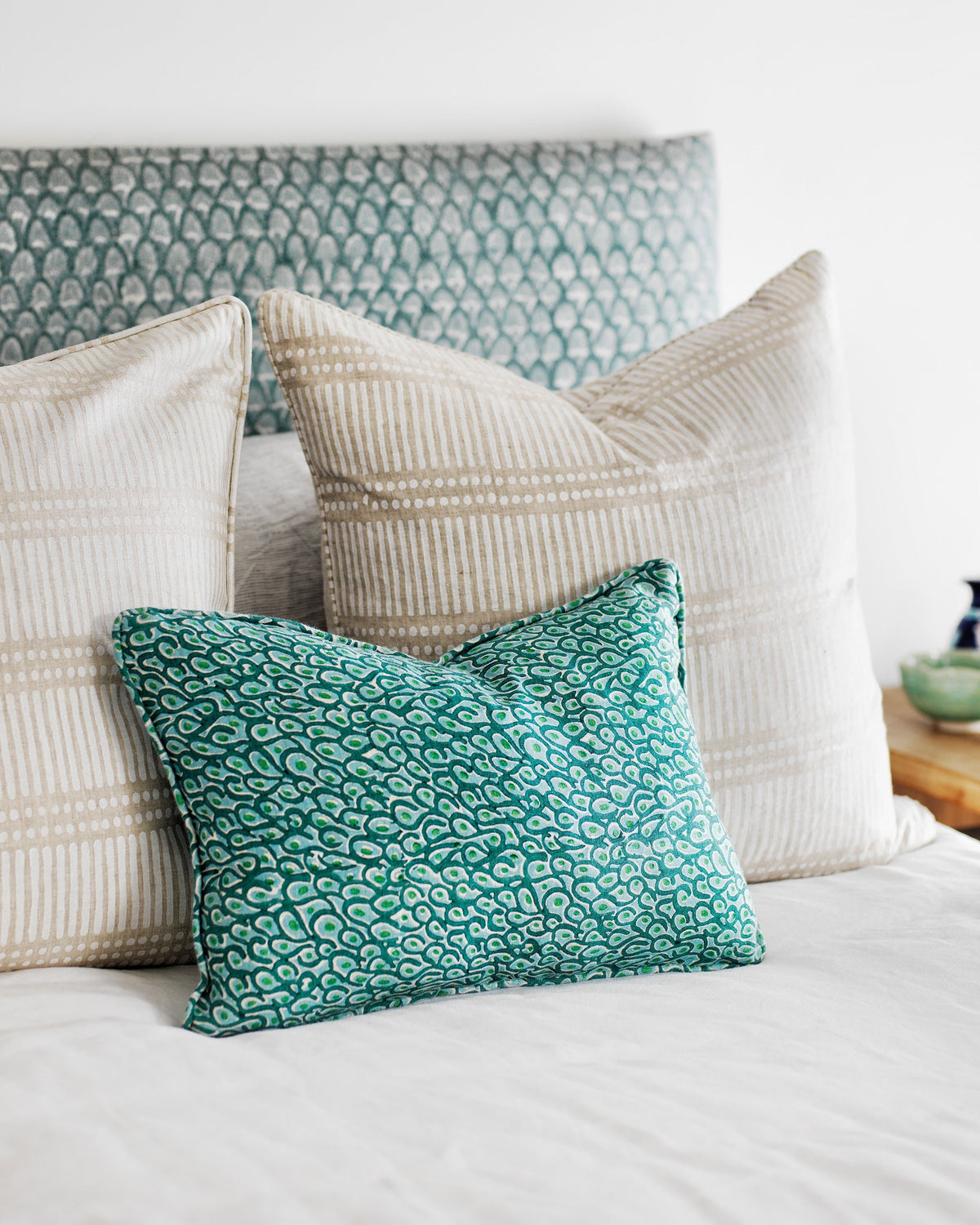Dash Dot Chalk Pillowcase