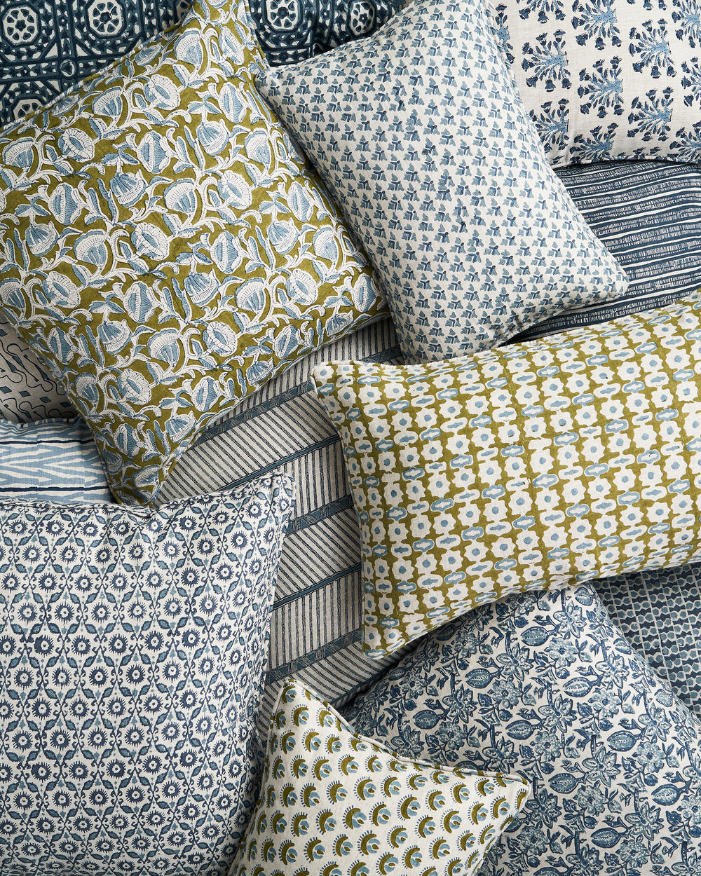 Suzani Azure Pillowcase