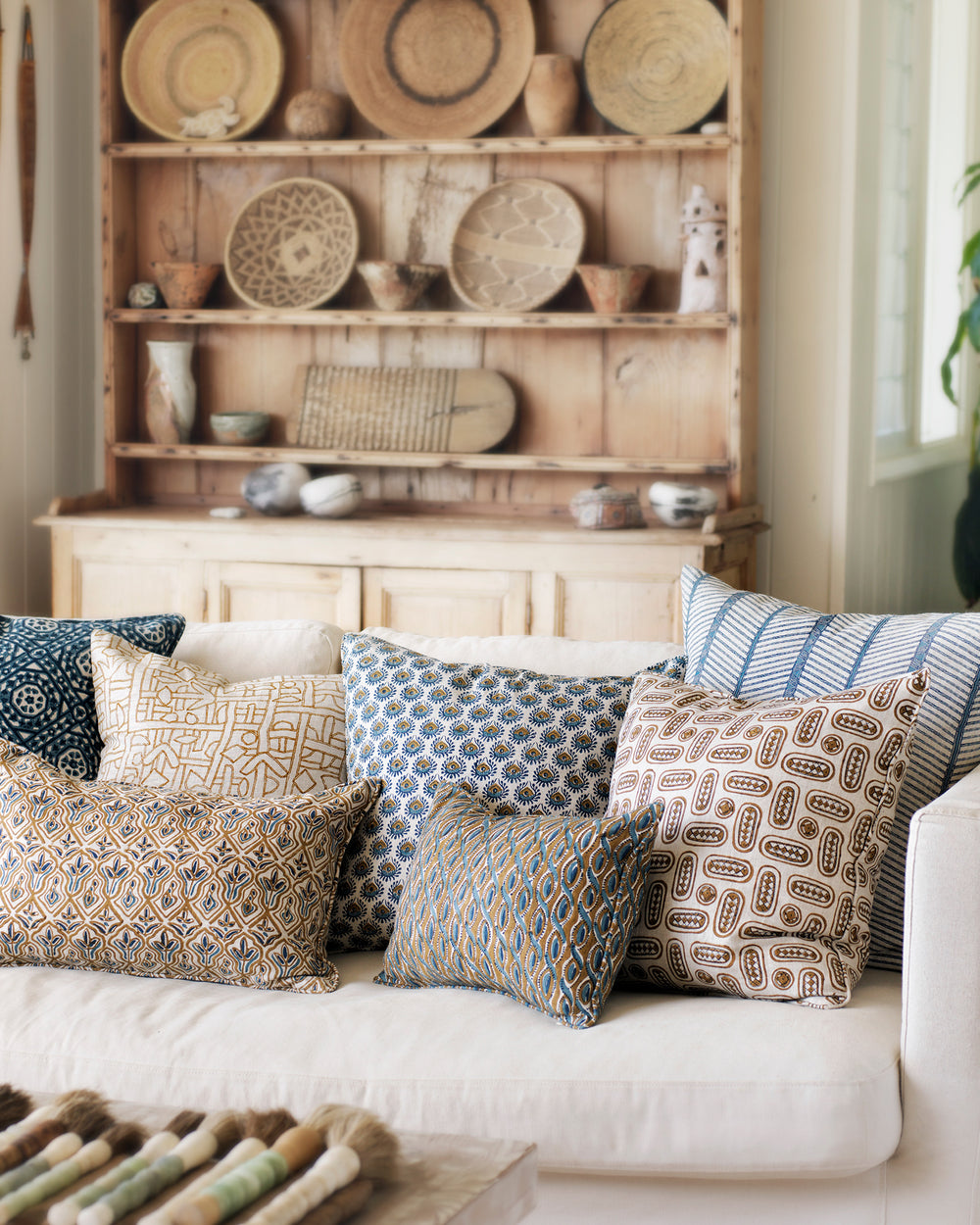 Jaisalmer Denim Pillowcase