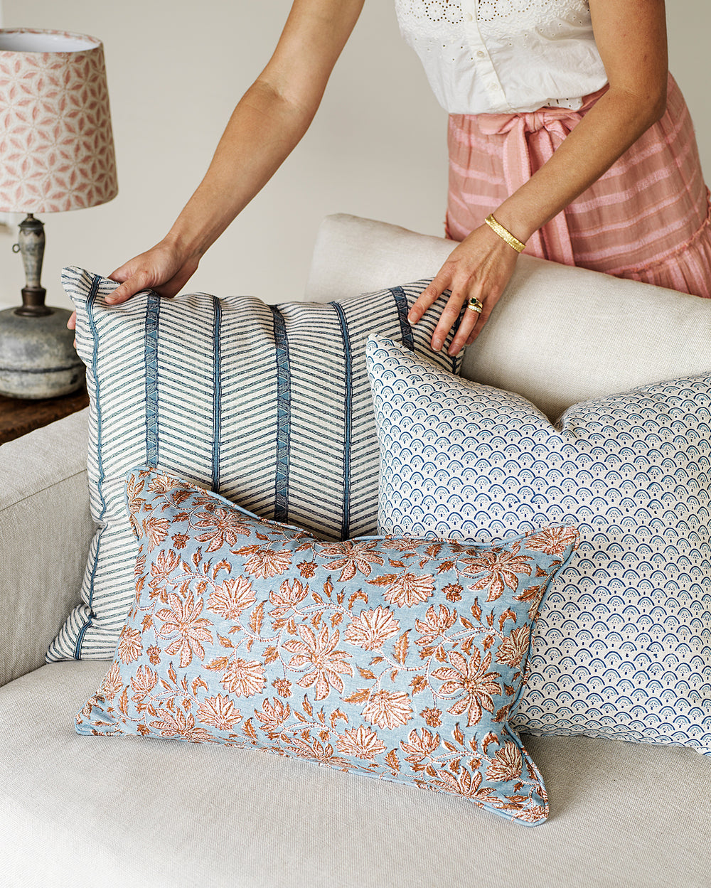 Zanzibar Azure Pillowcase