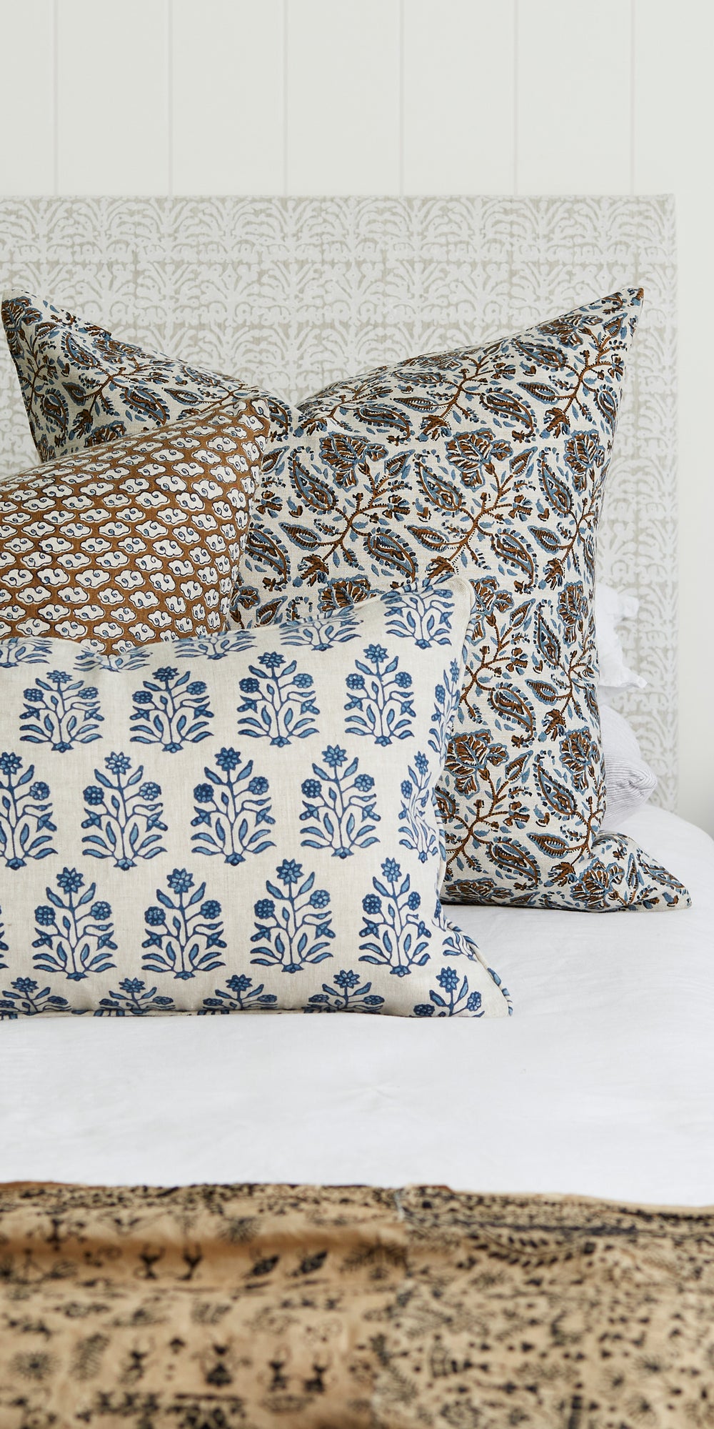 Amer Azure Pillowcase