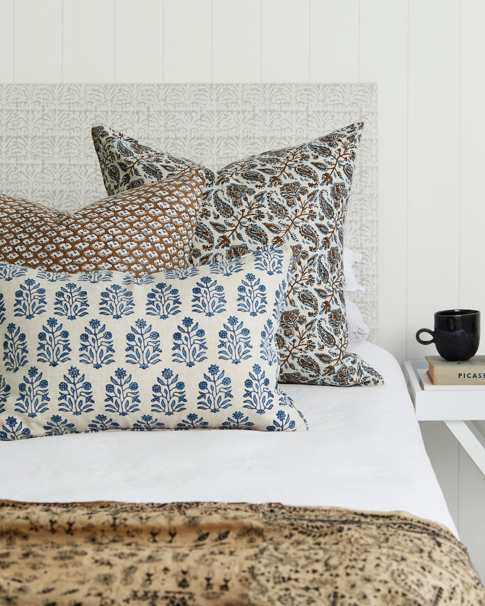 Amer Azure Pillowcase