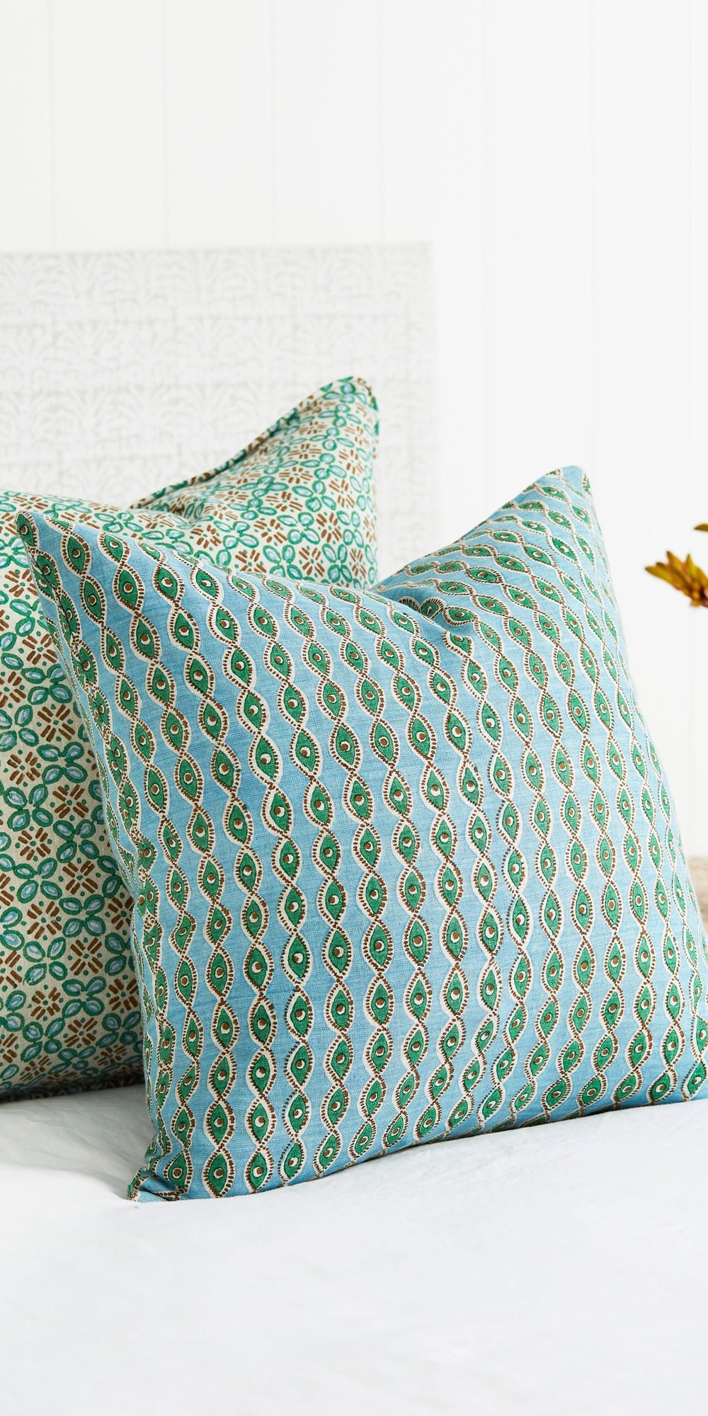 Sochi Emerald Pillowcase in - Cushions - Walter G Australia