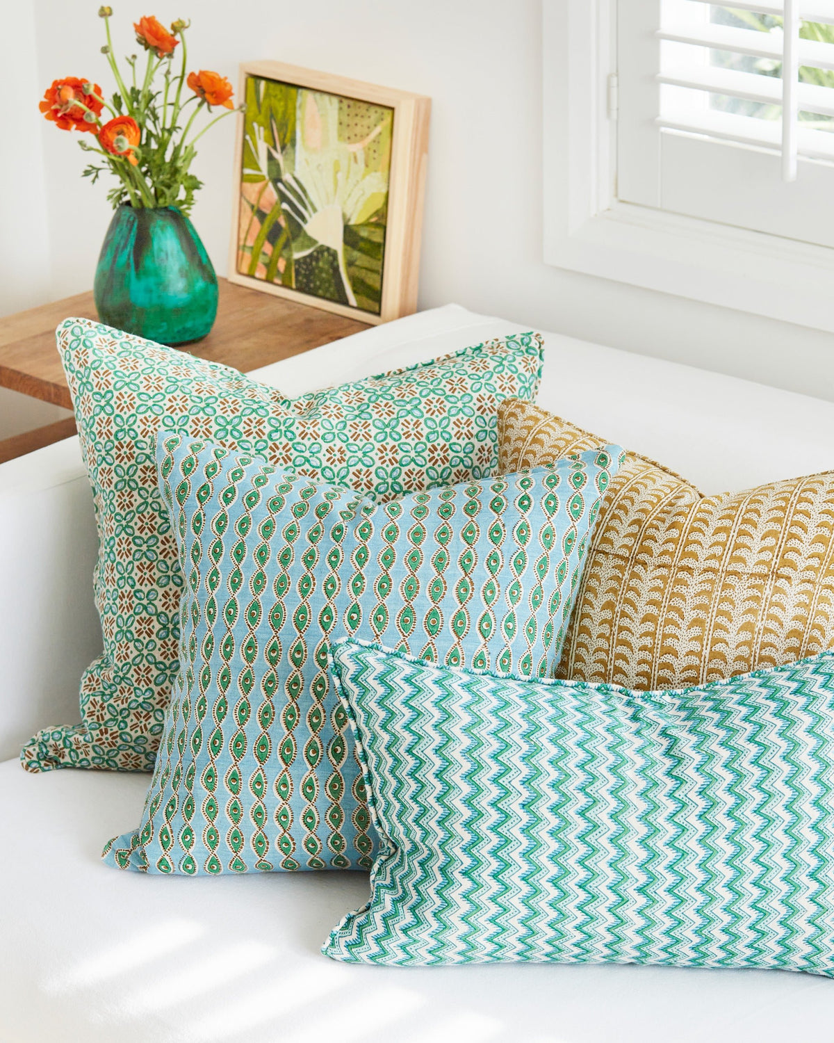 Sochi Emerald Pillowcase
