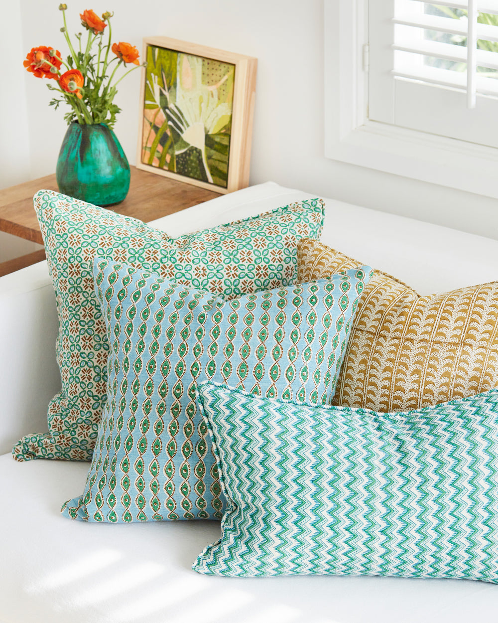 Sochi Emerald Pillowcase