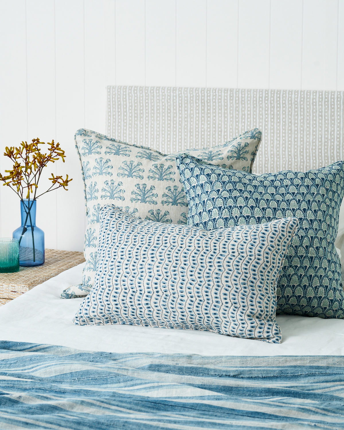 Samode Fresh Azure Pillowcase