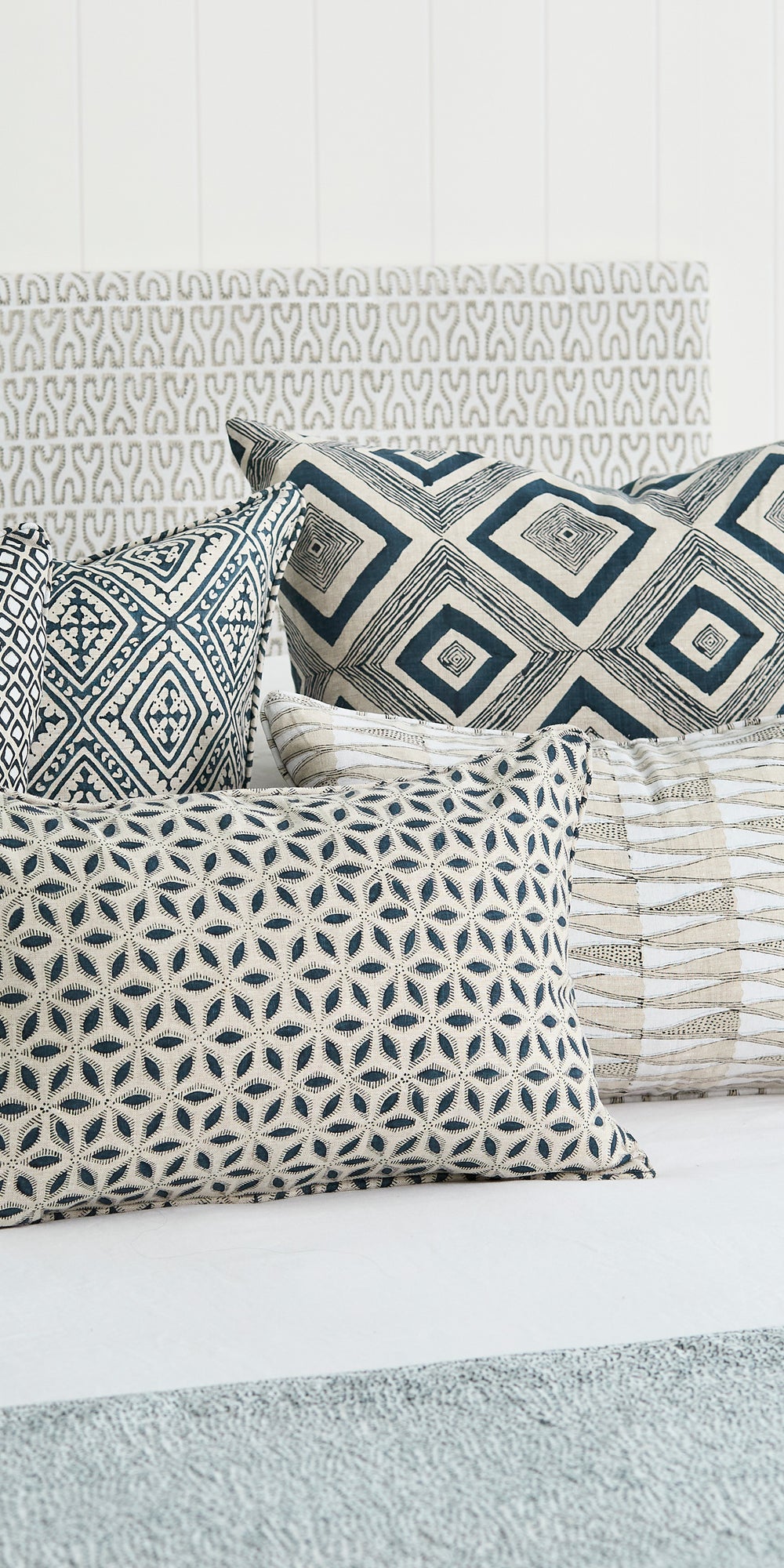 Swazi Ink Pillowcase in - Cushions - Walter G Australia