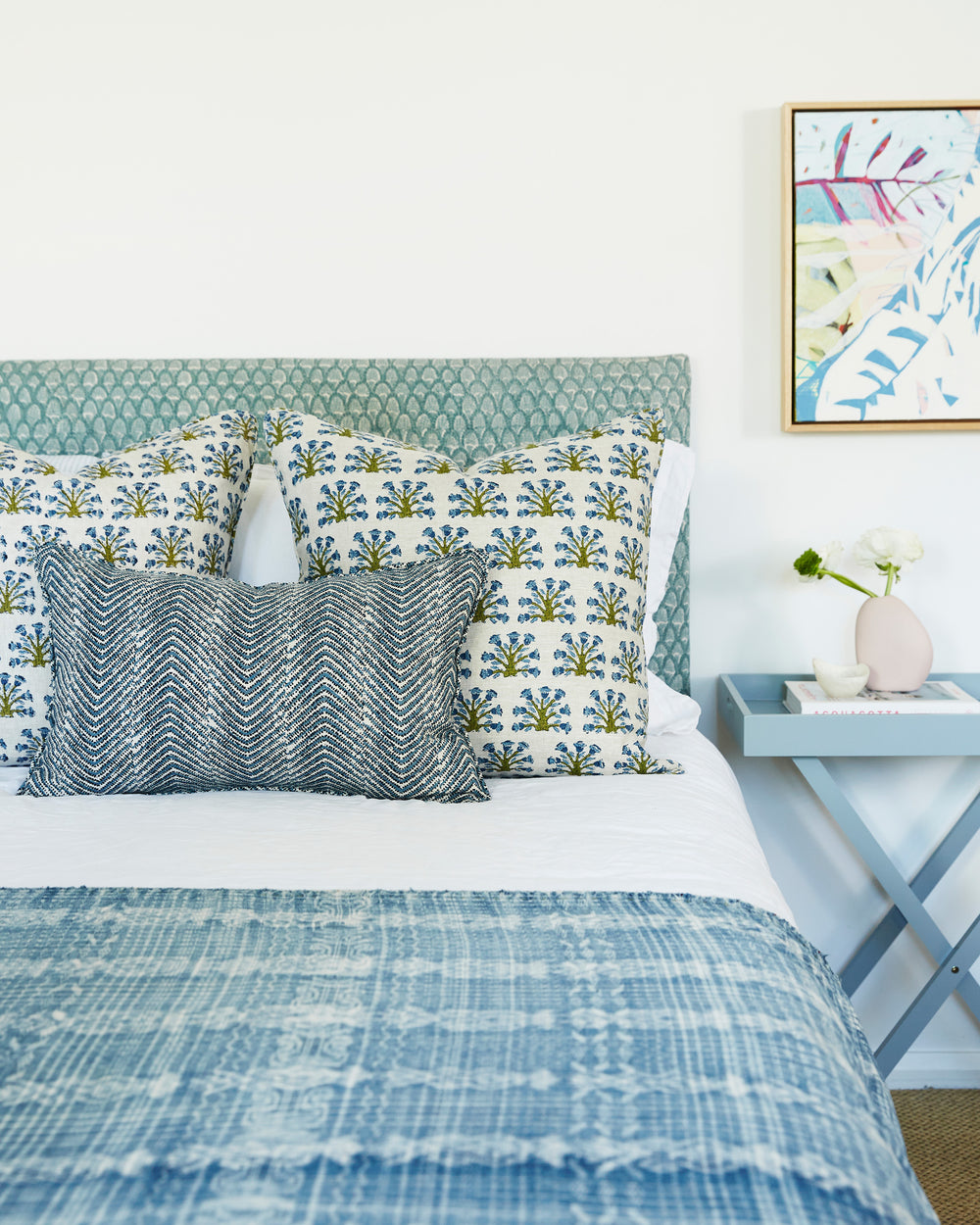 Laharia Azure Pillowcase