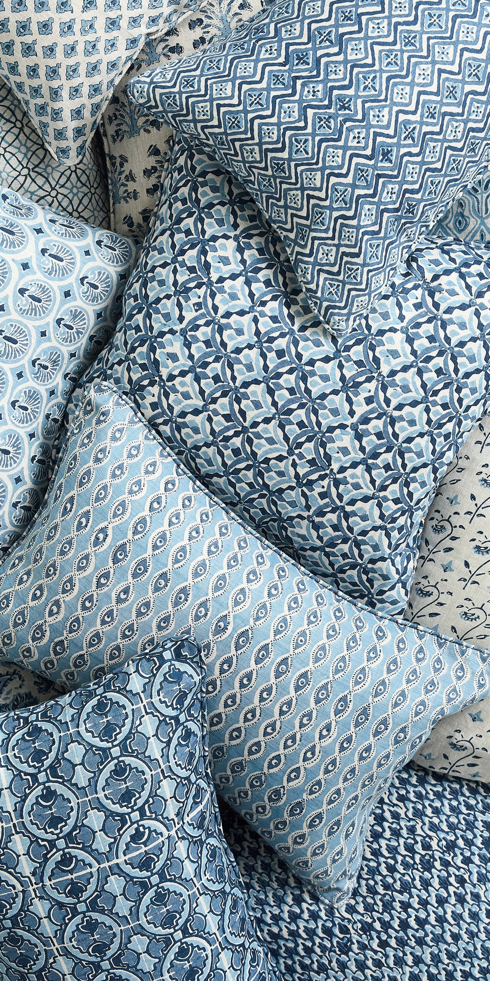 Praiano Riviera Pillowcase in - Cushions - Walter G Australia