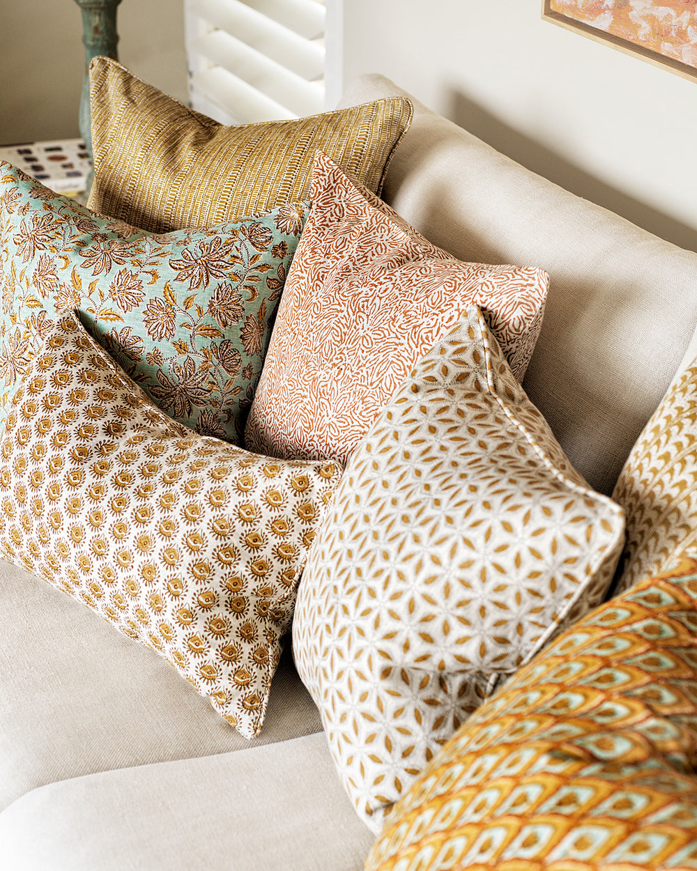 Lyon Saffron Pillowcase