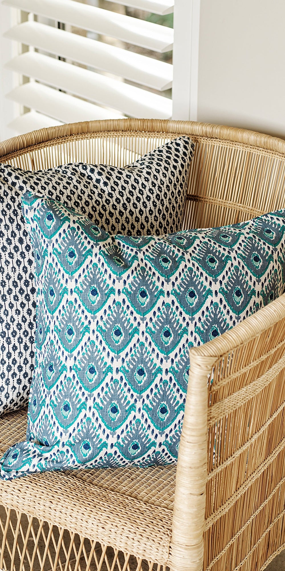 Siam Indian Teal Pillowcase in - Cushions - Walter G Australia