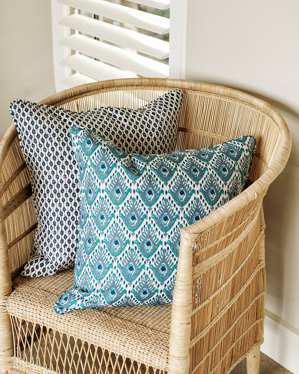 Siam Indian Teal Pillow