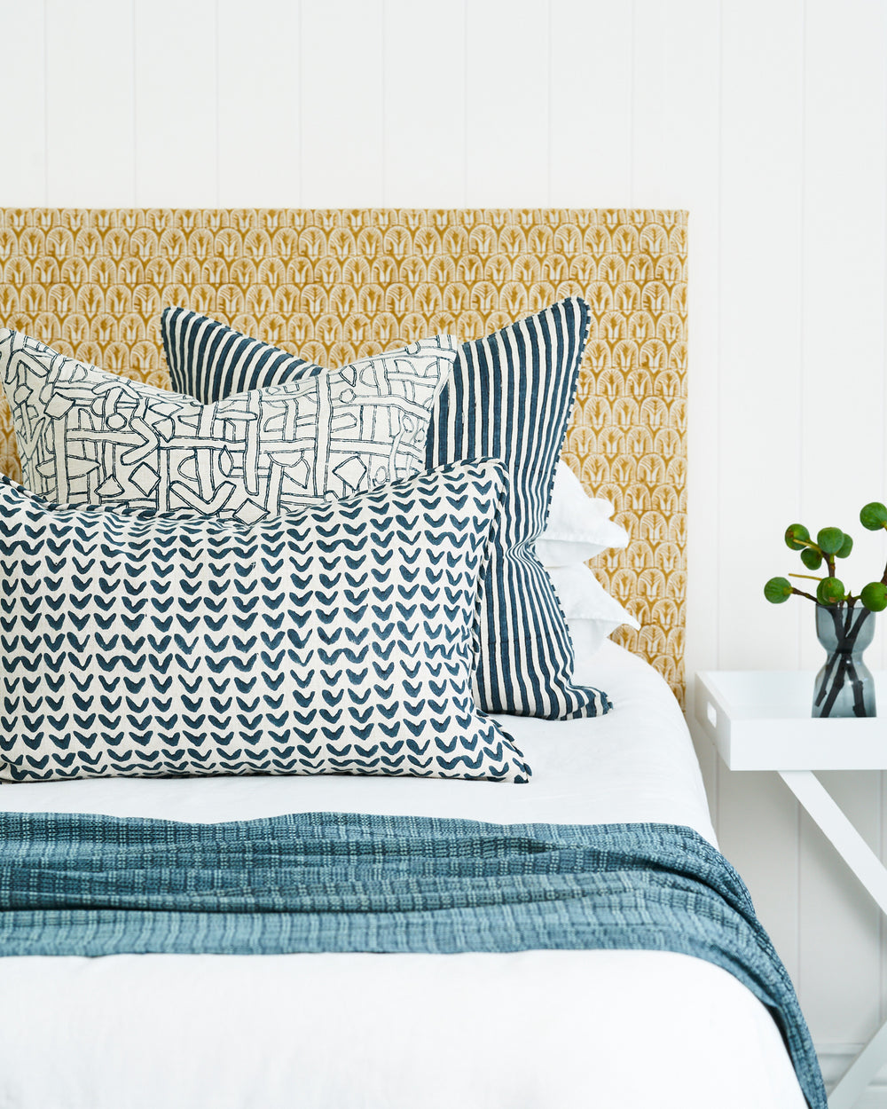Zaire Indian Teal Pillowcase