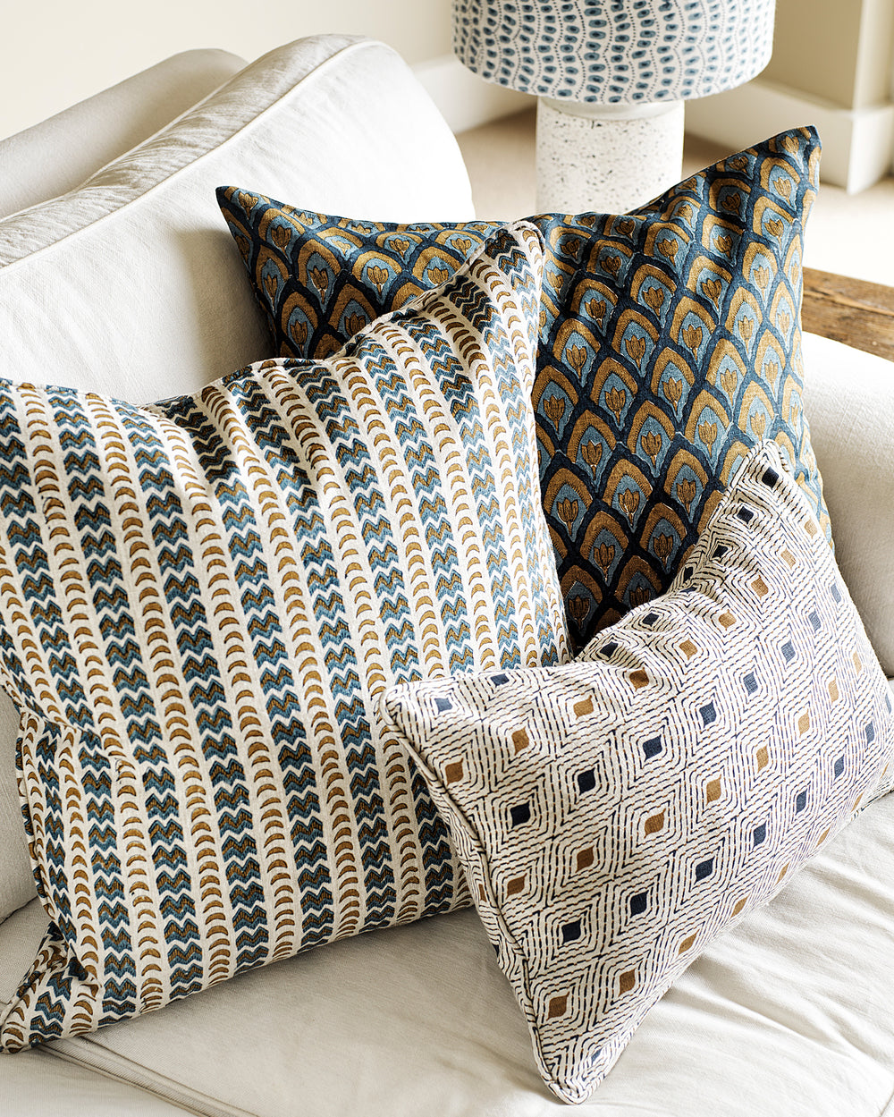 Rambagh Tobacco Pillowcase