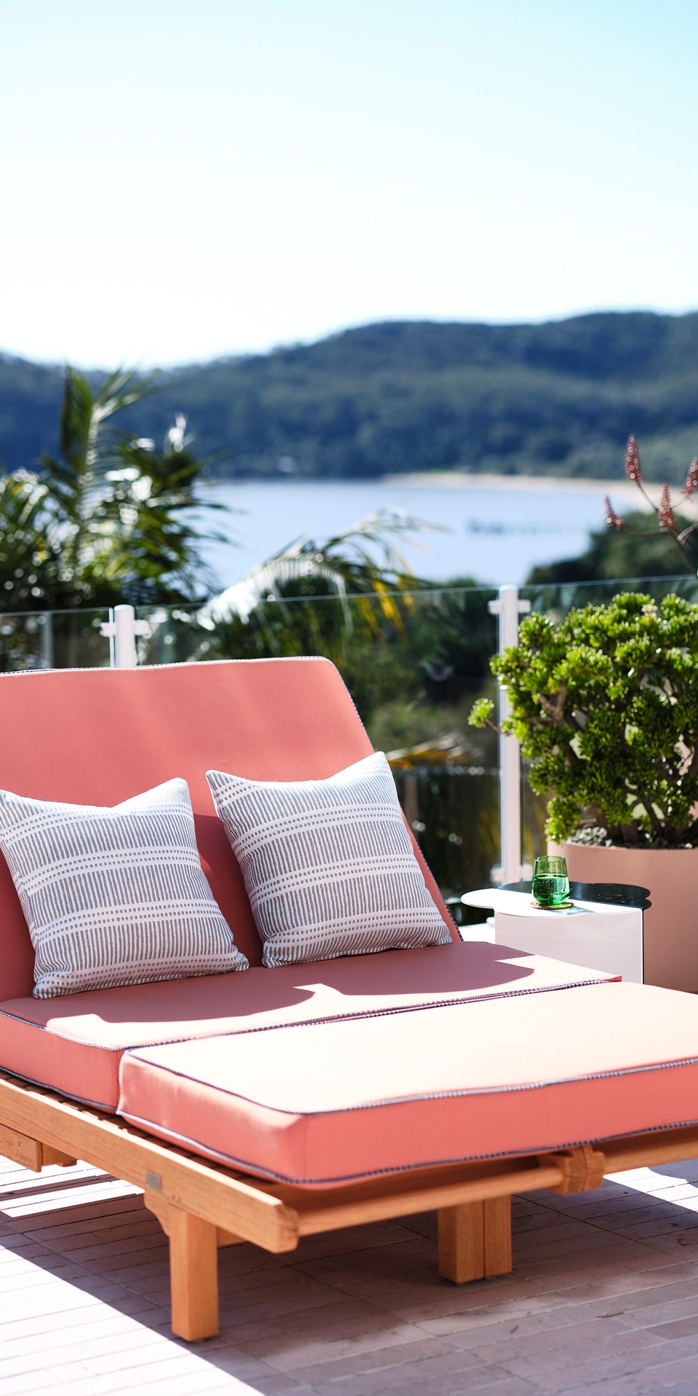 Dash Dot Albatross Outdoor Pillowcase in - Cushions - Walter G Australia