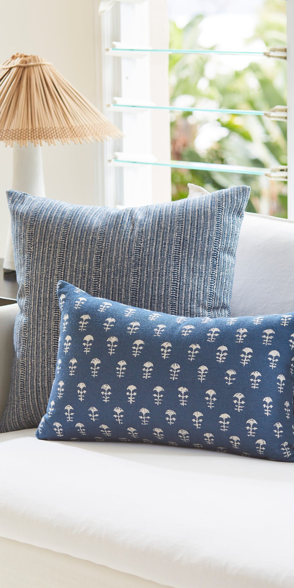 Huts Atlantic Outdoor Pillowcase in - Cushions - Walter G Australia