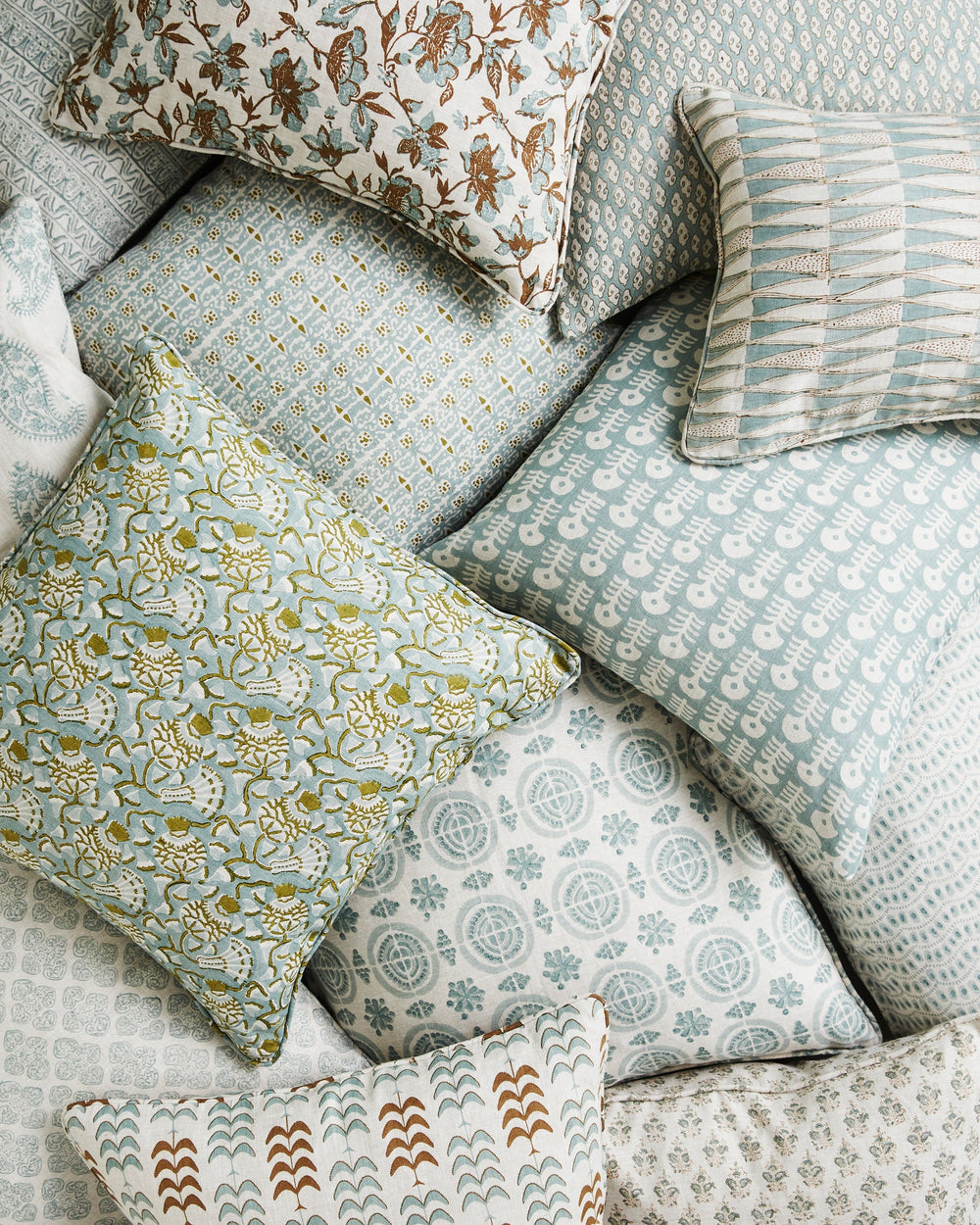 Shanghai Celadon Pillowcase in - Cushions - Walter G Australia