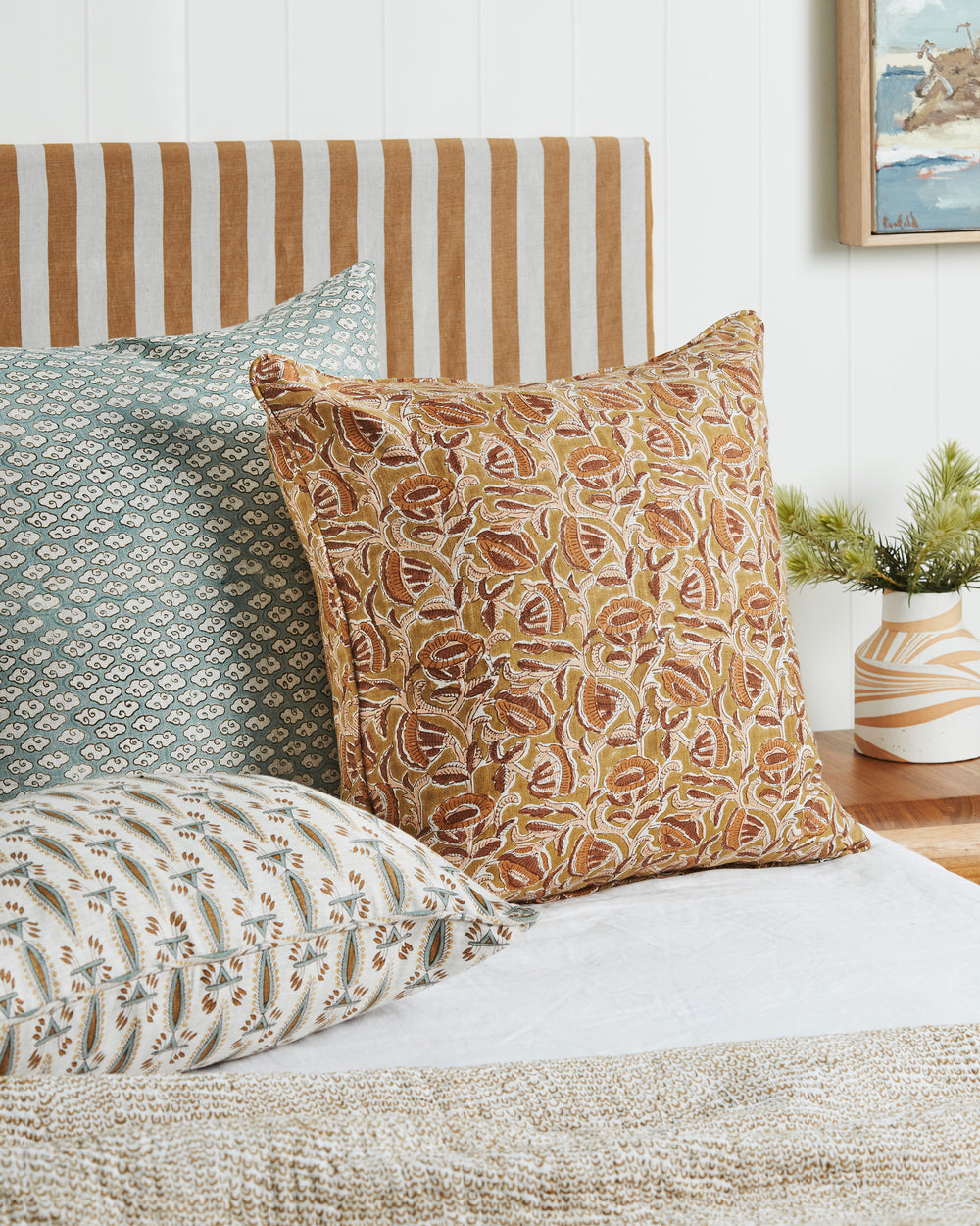 Kumo Oak Celadon Pillowcase