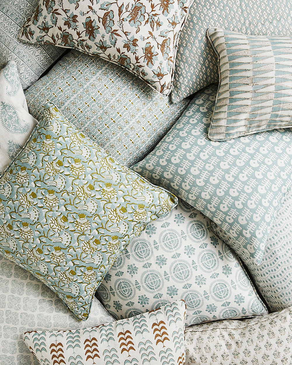 Tangier Oak Celadon Pillowcase