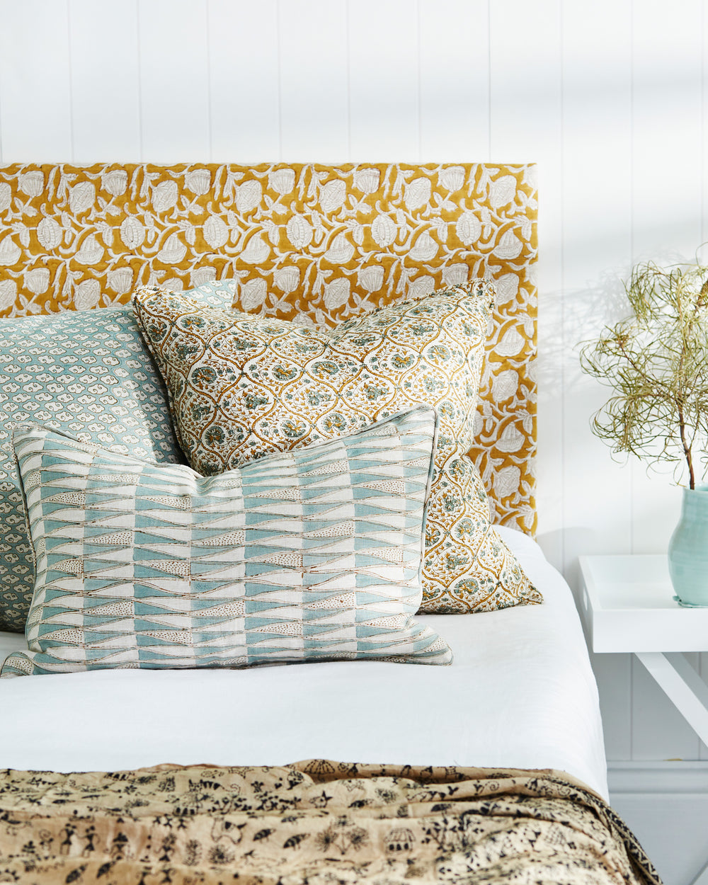 Tangier Oak Celadon Pillowcase