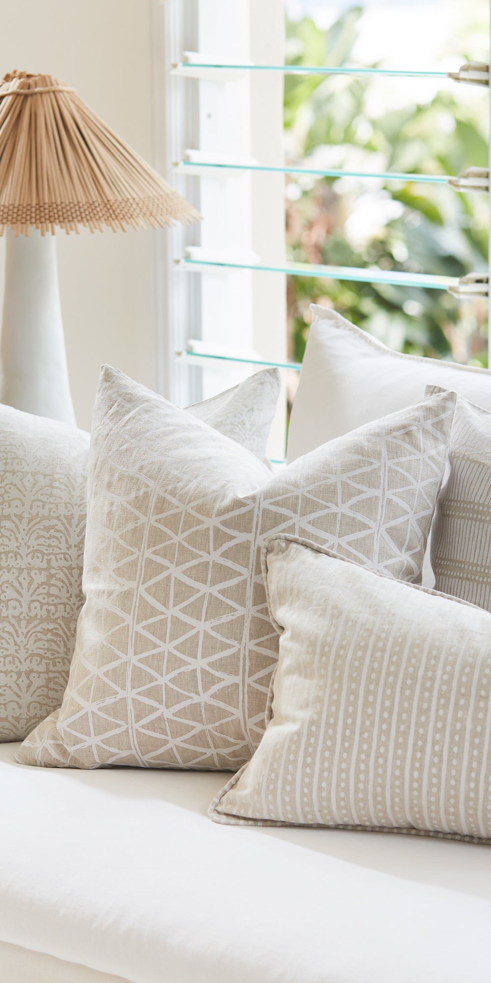 Hakuro Chalk Pillowcase in - Cushions - Walter G Australia