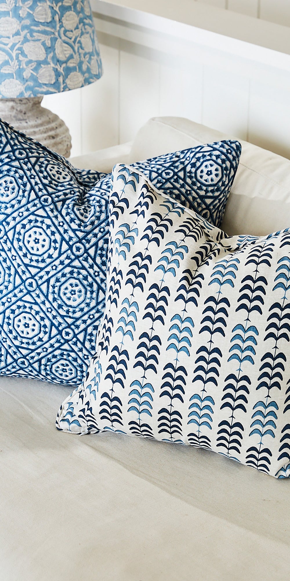 Jaisalmer Denim Pillowcase in - Cushions - Walter G Australia
