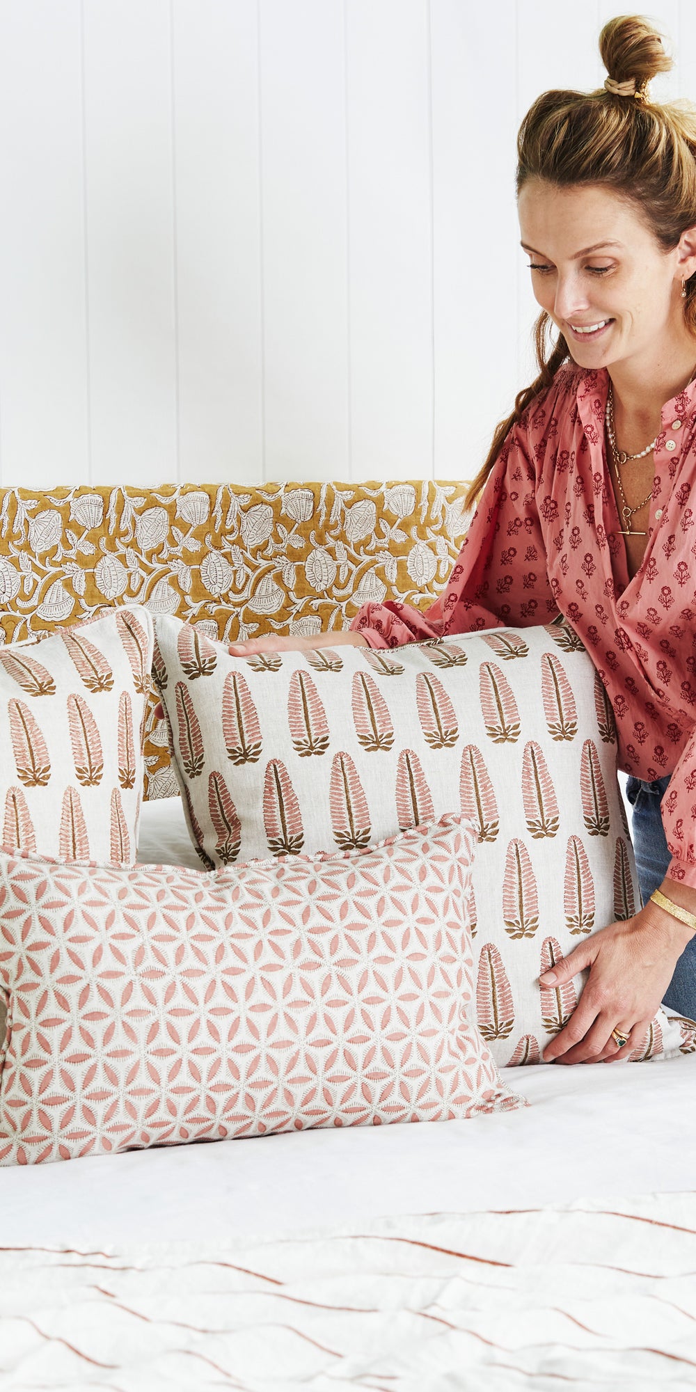 Akola Musk Pillowcase in - Cushions - Walter G Australia