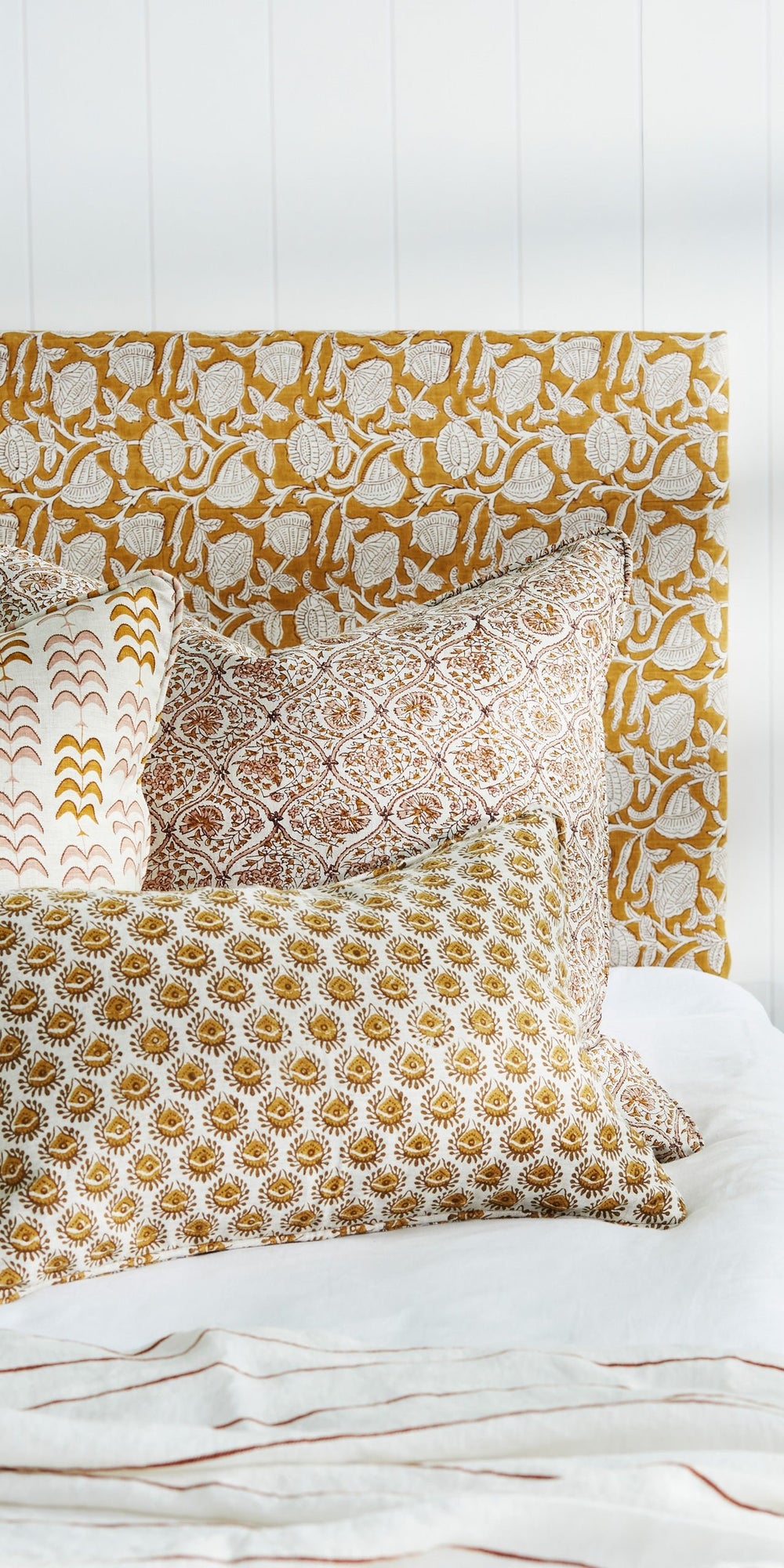 Lyon Saffron Pillowcase in - Cushions - Walter G Australia