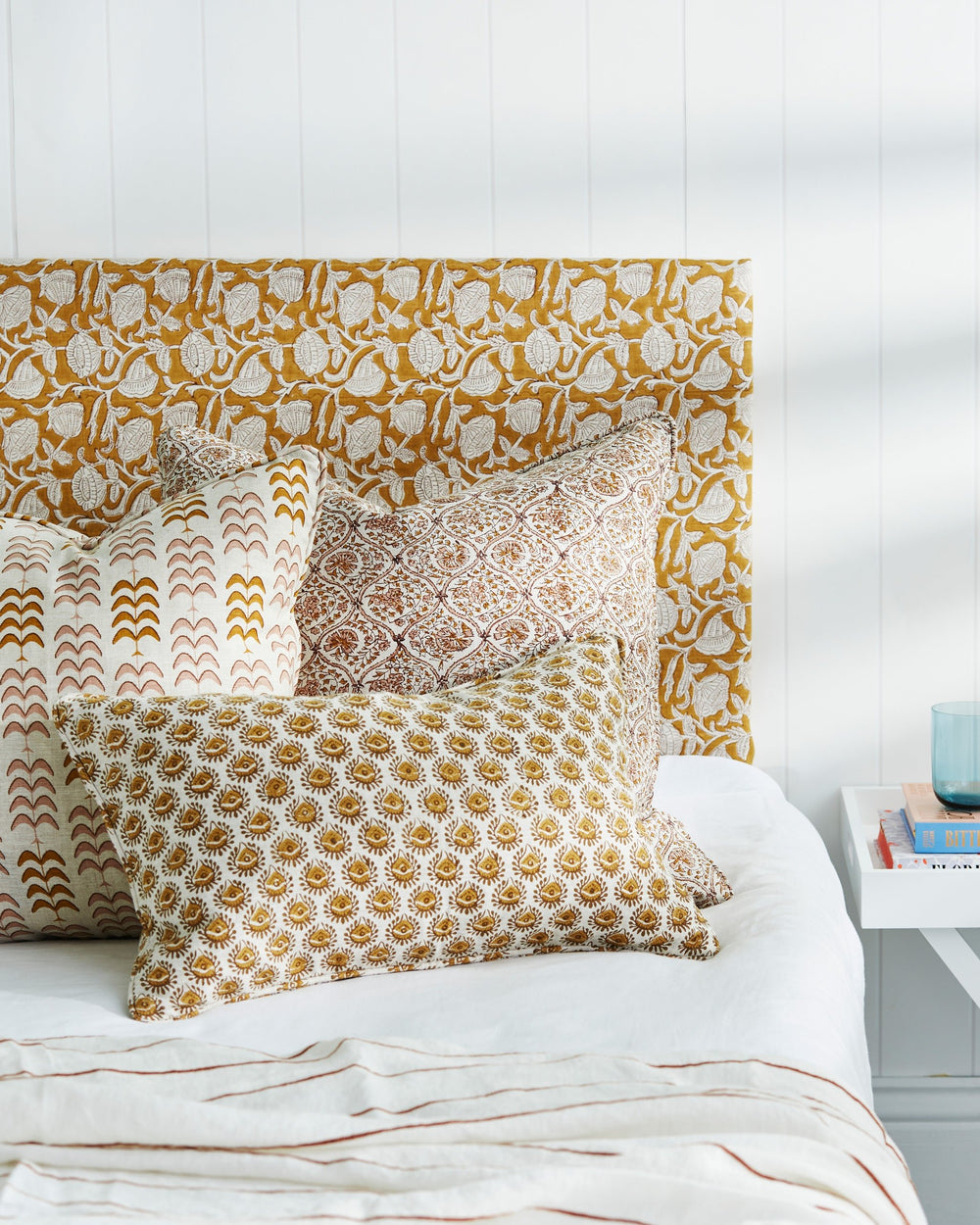 Lyon Saffron Pillowcase in - Cushions - Walter G Australia