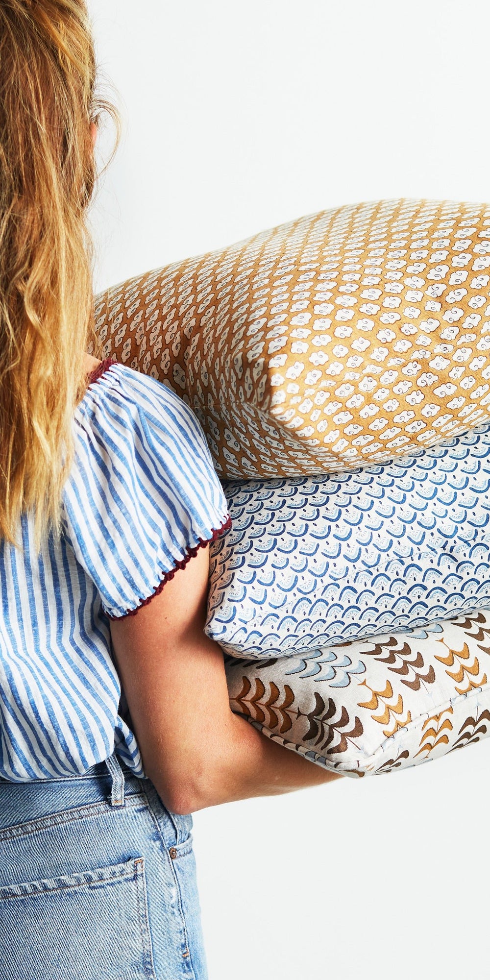 Zambia Sahara Pillowcase in - Cushions - Walter G Australia