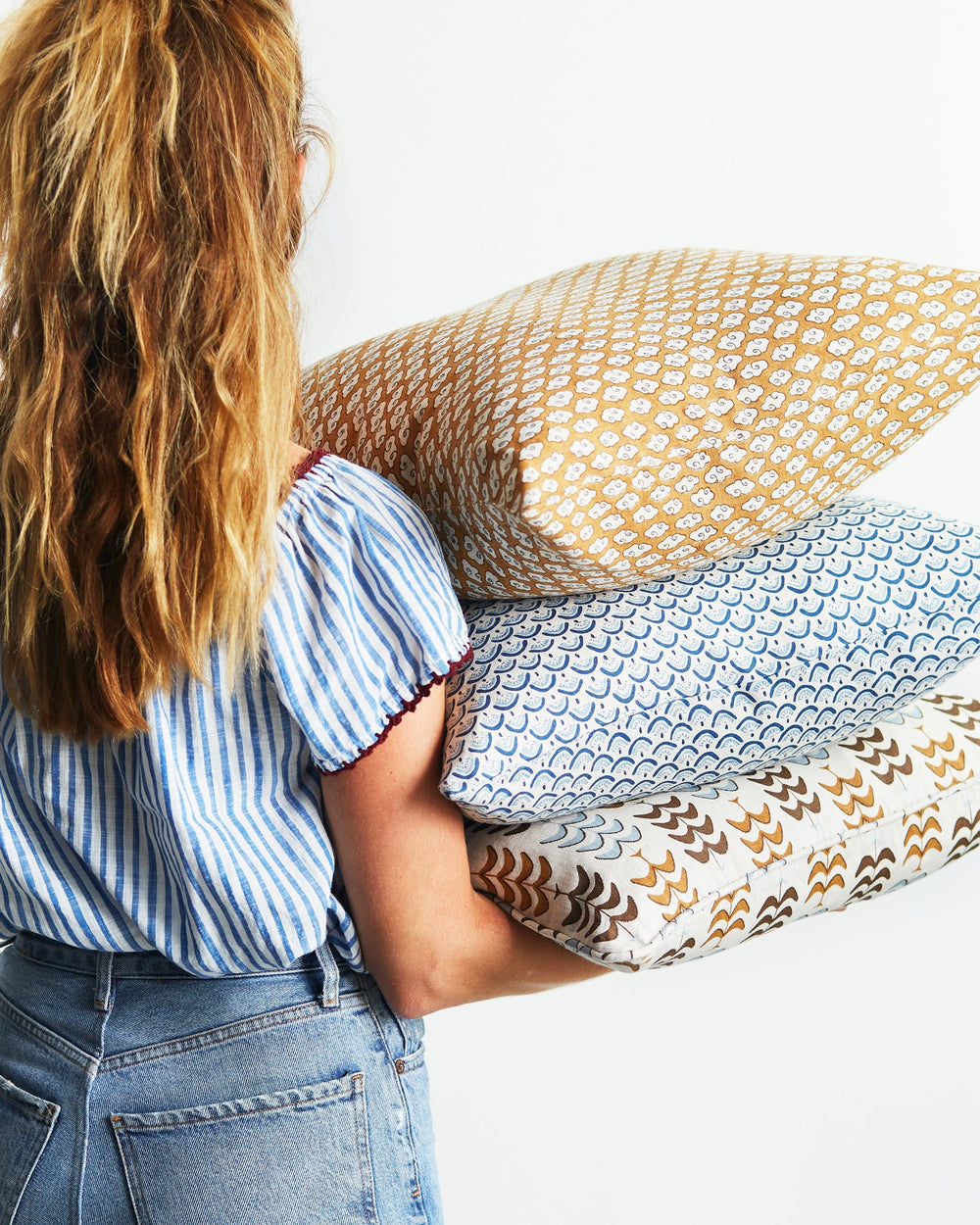 Zambia Sahara Pillowcase in - Cushions - Walter G Australia
