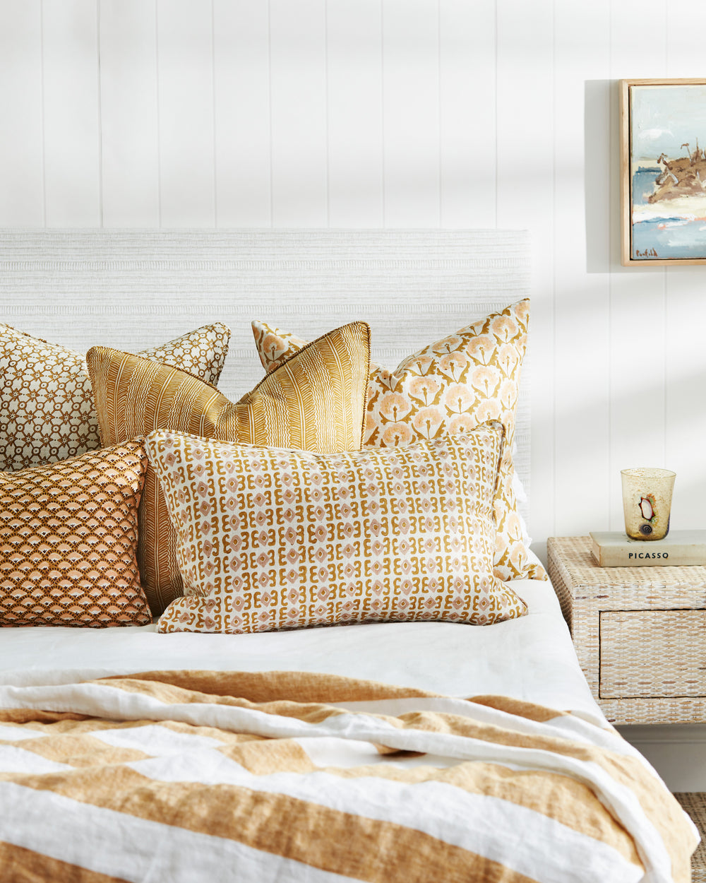 Trapani Saffron Pillowcase