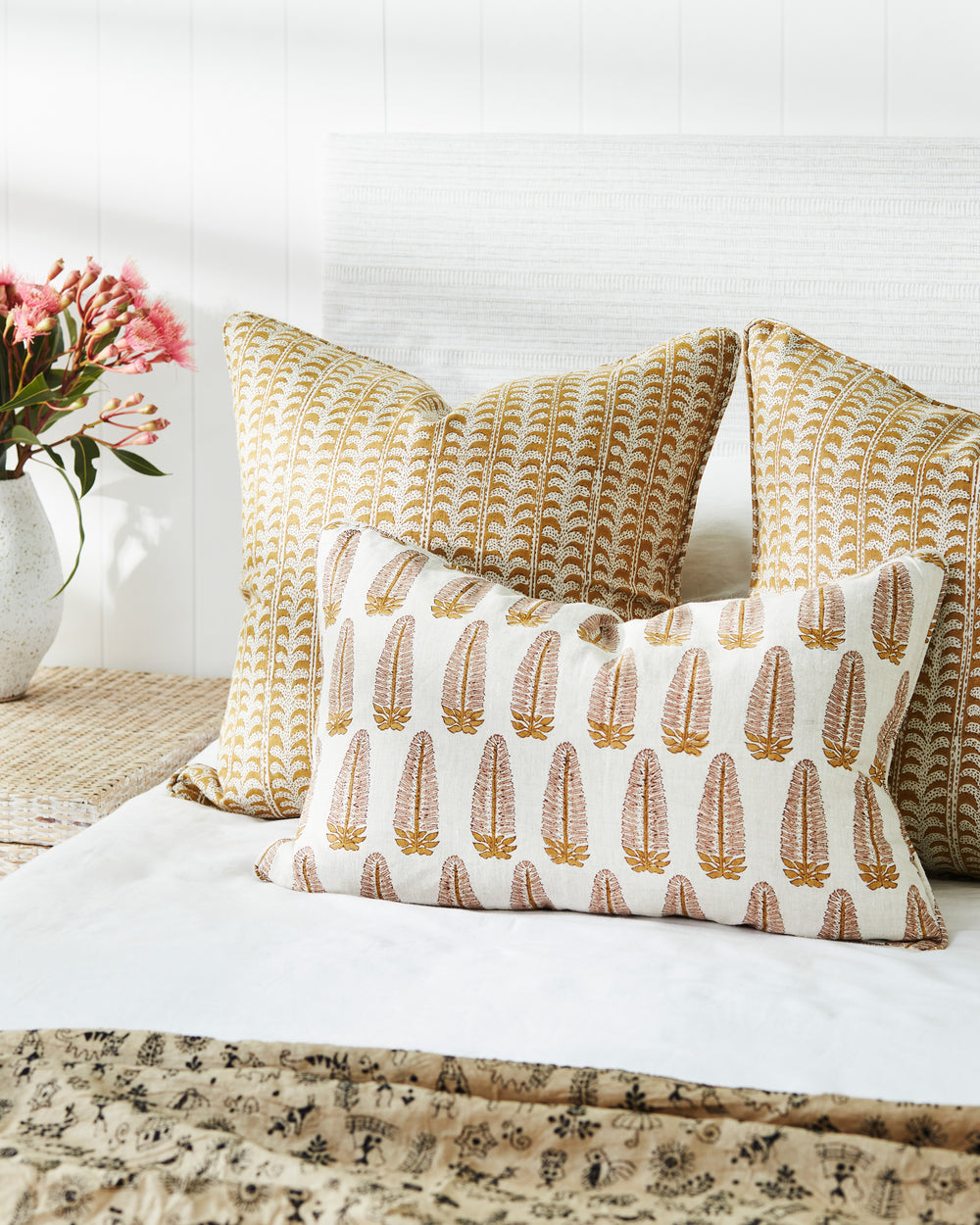 Luxor Saffron Pillowcase