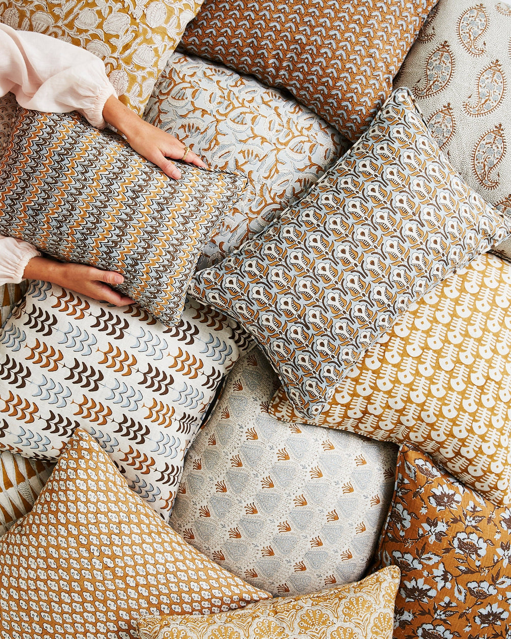 Zambia Sahara Pillowcase in - Cushions - Walter G Australia