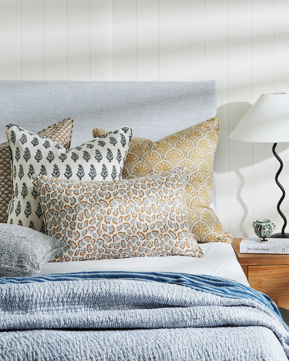 Lucknow Indian Teal Pillowcase in - Cushions - Walter G Australia