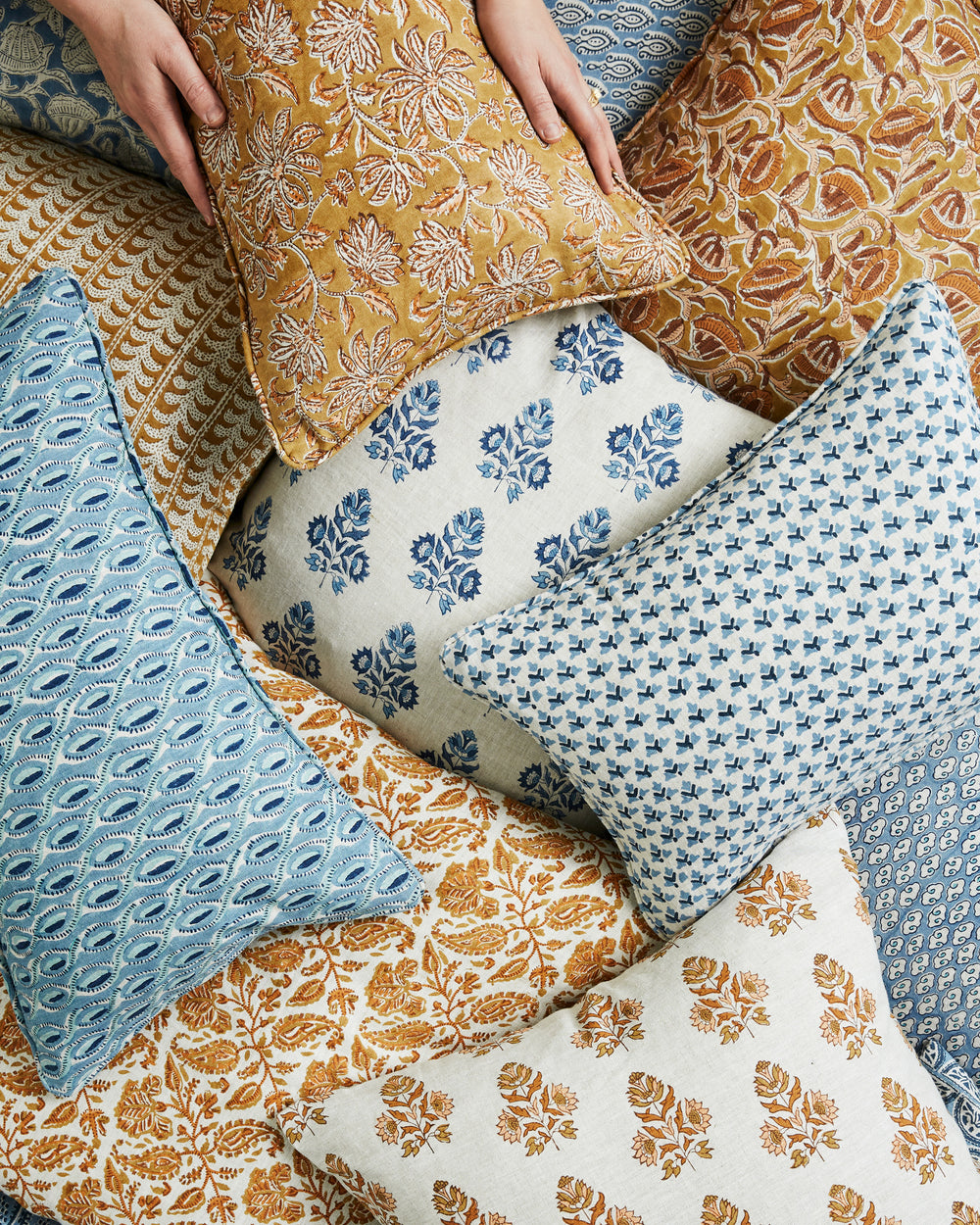 Chintz Spice Pillowcase in - Cushions - Walter G Australia