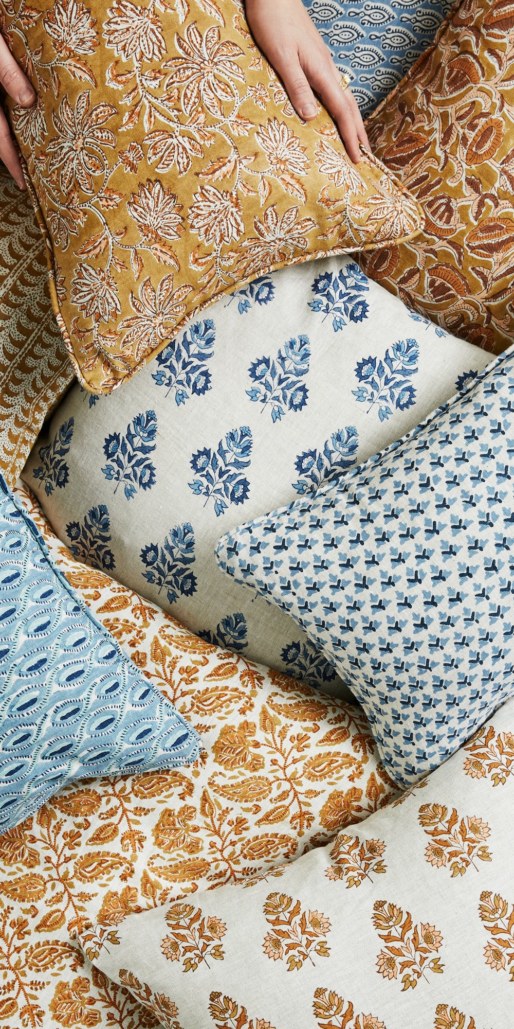 Ankara Riviera Pillowcase in - Cushions - Walter G Australia