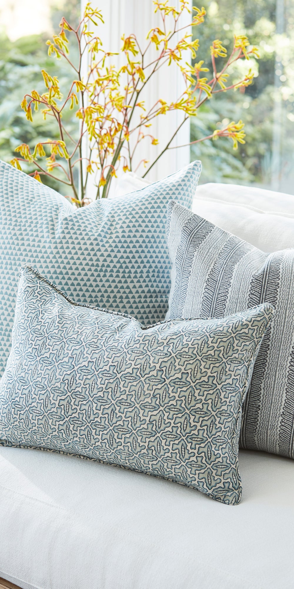 Balos Albatross Outdoor Pillowcase in - Cushions - Walter G Australia