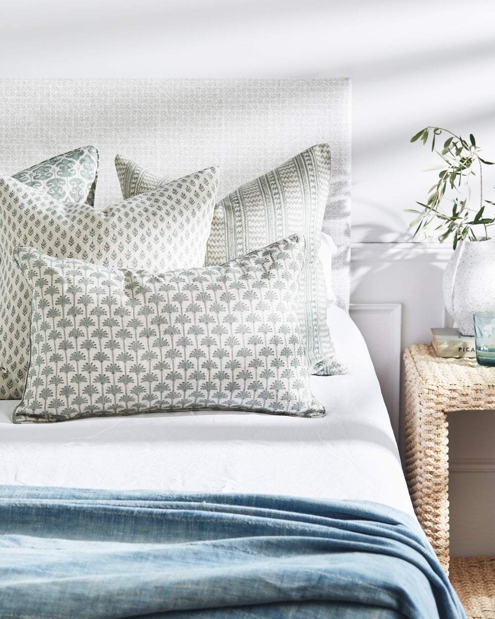 Sula Celadon Pillowcase