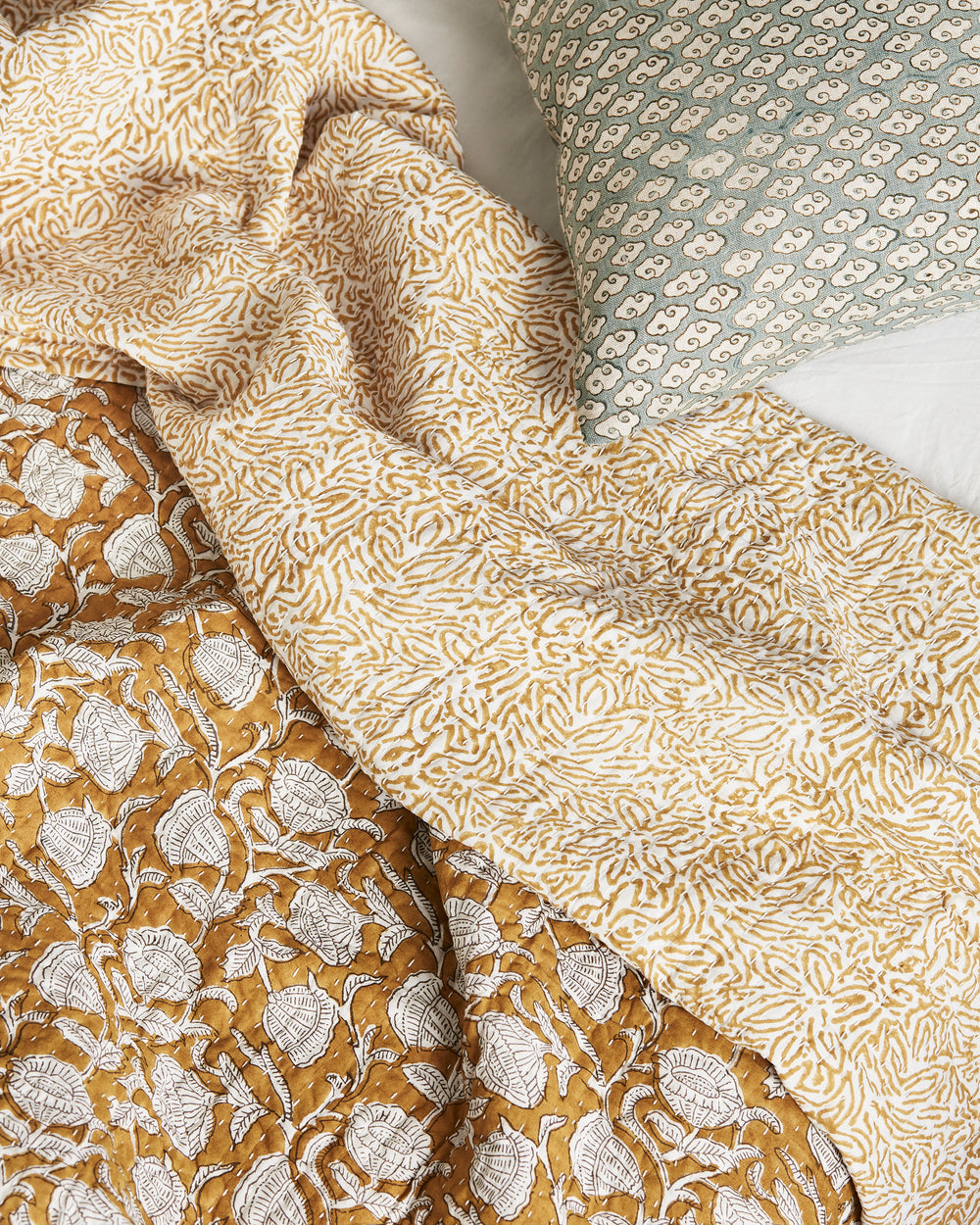 Kumo Oak Celadon Pillowcase